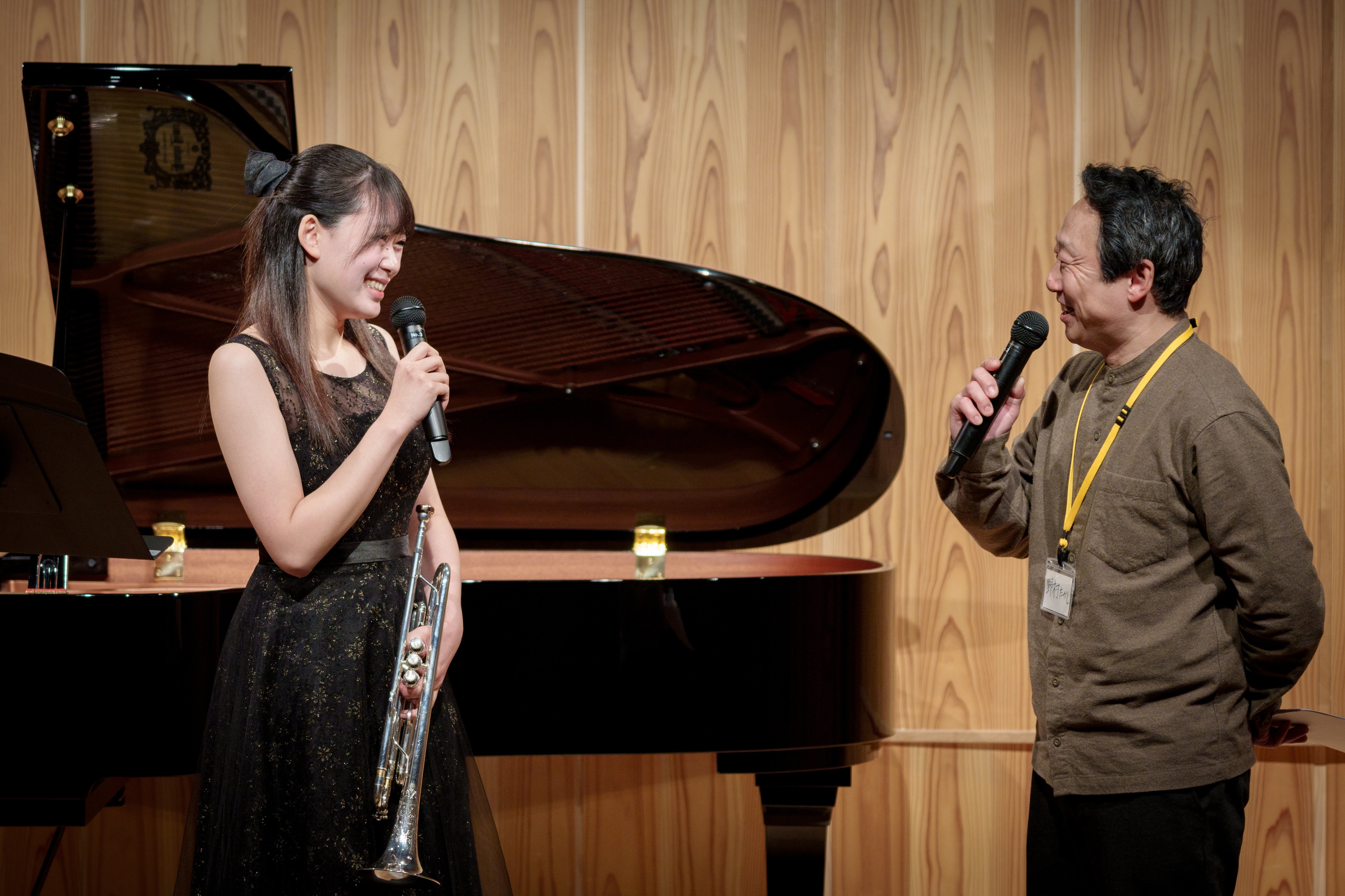 司会進行の野村たかしさん紹介（第3回荻原明門下生発表会）｜荻原明