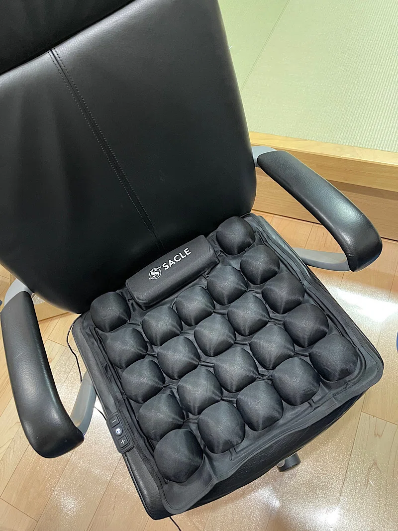 サコインで“初ショッピング”！スマートエアクッション「SACLE」体験