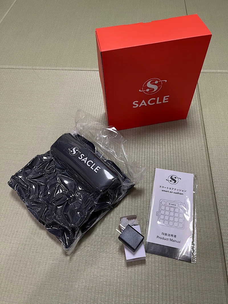 サコインで“初ショッピング”！スマートエアクッション「SACLE」体験