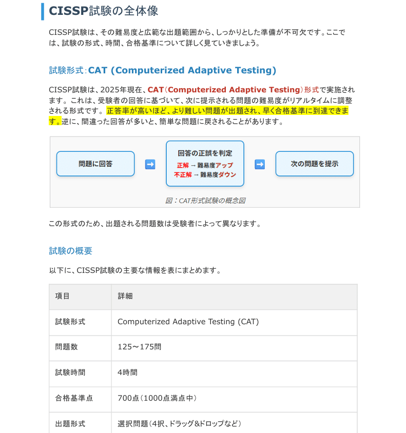 【購入者多数】【1000問超】 CISSP試験問題攻略ノート 難関CISSP合格への道：図解付き簡易版の作成しました。｜カロ
