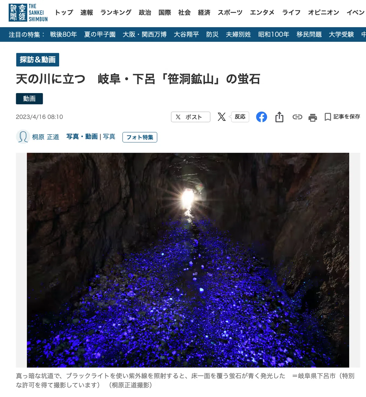 夏休み体験レビュー】 マイクラ好きな少年達必見！蛍石採掘が想像以上