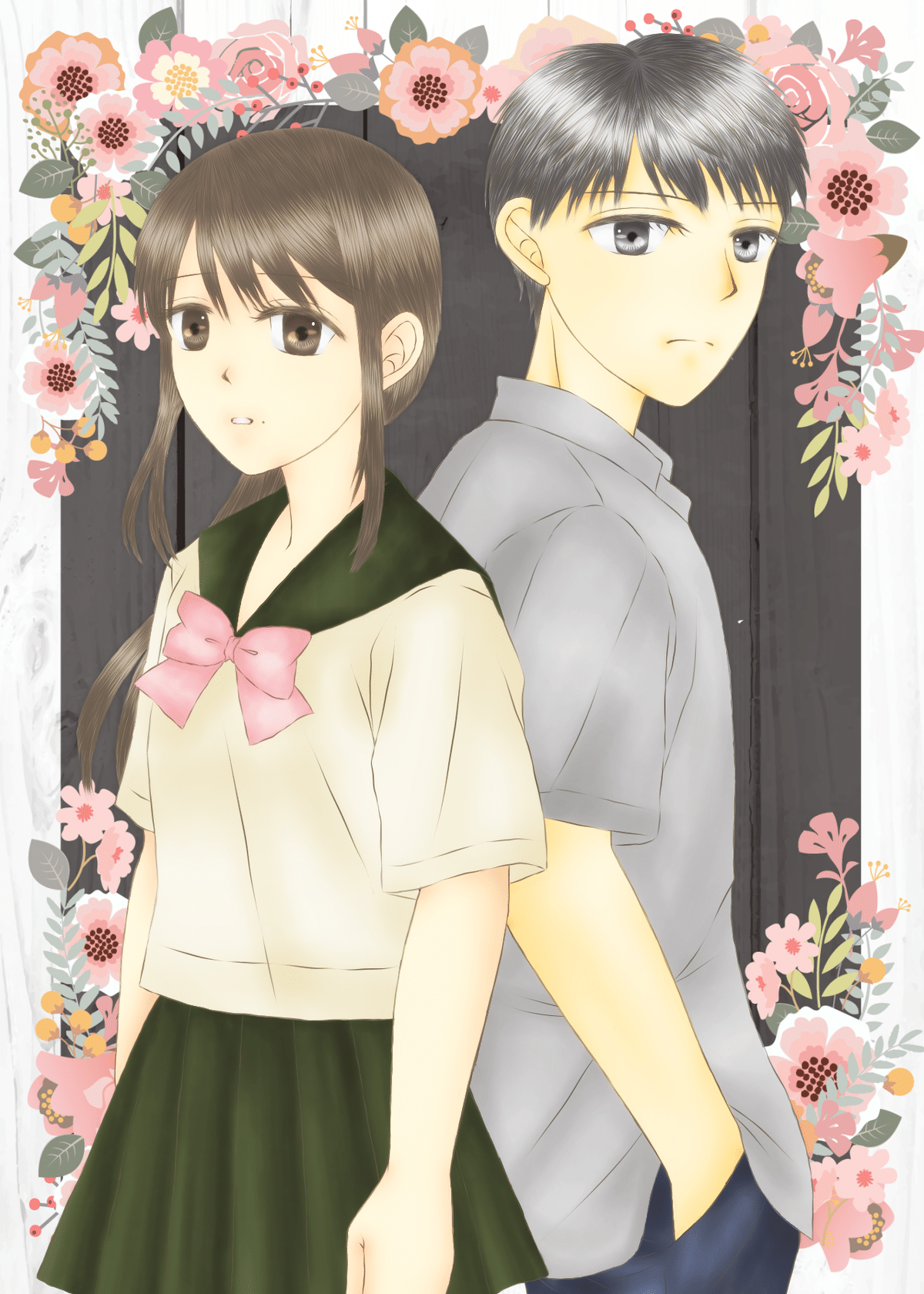 漫画家　綴り先生　直筆イラスト　コミティア151 とりあえずの彼女」公開しました｜灰桜万葉