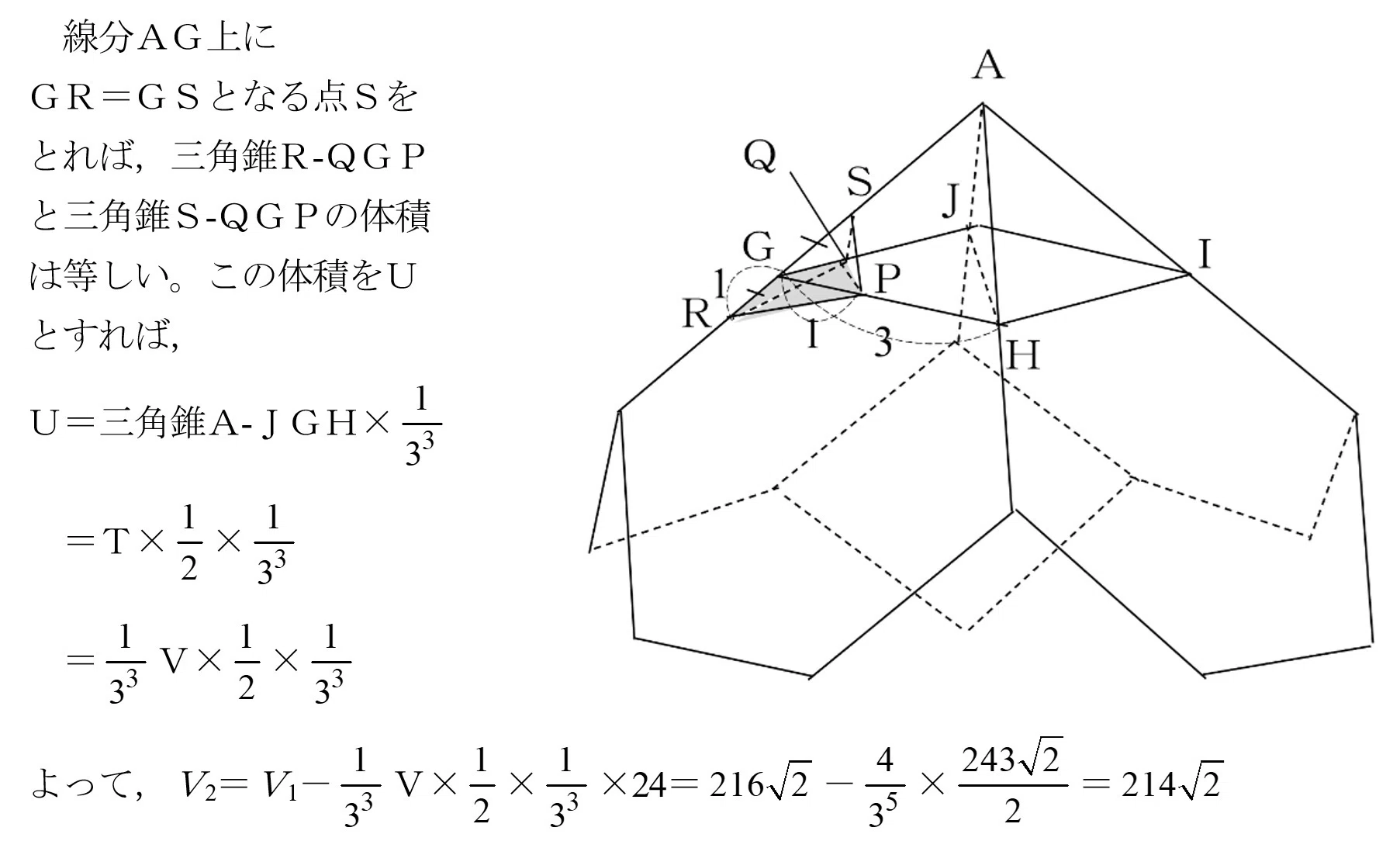 早慶の数学15 2024年慶應志木 大問7｜谷津綱一（数学）