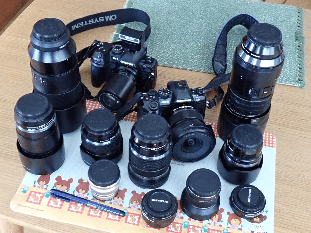 購入して使用しているマイクロフォーサーズのレンズ一覧｜こんとん
