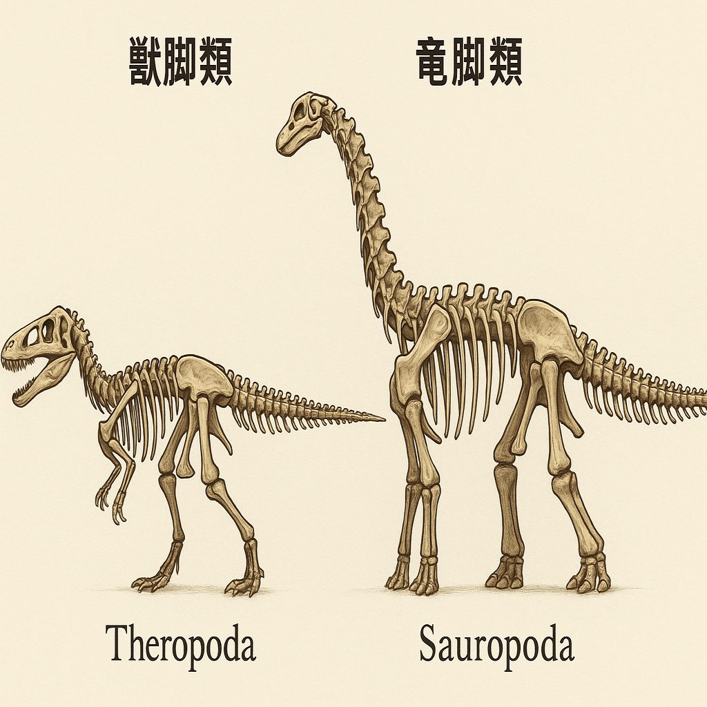 恐竜の肩甲骨と骨盤の進化的変化：骨格に刻まれた生態適応の物語｜むらひと