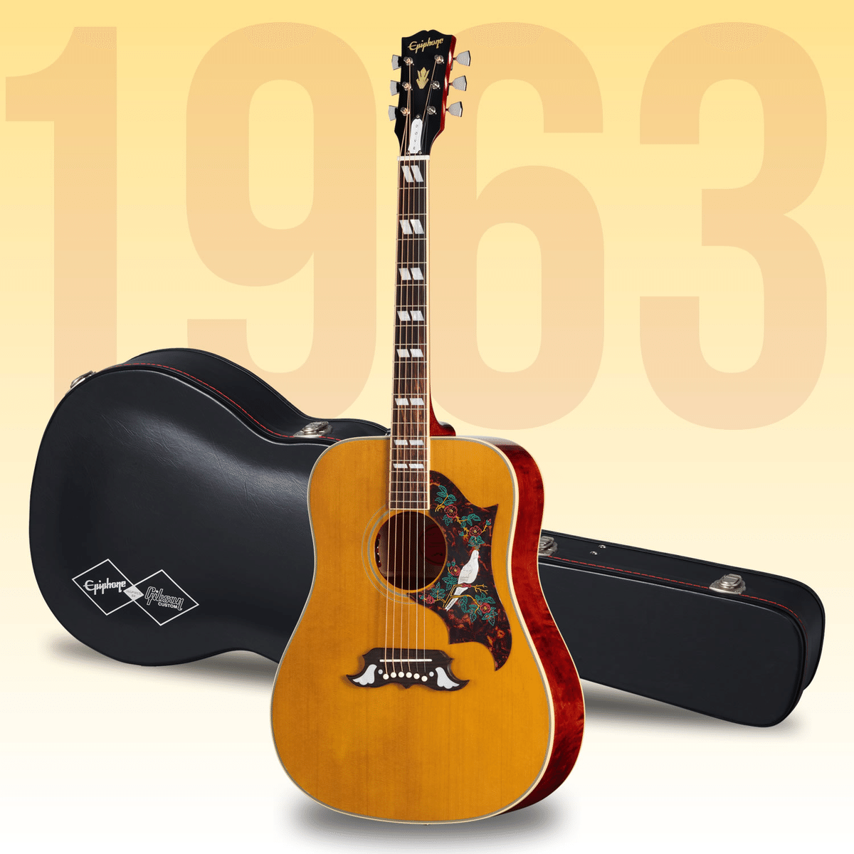 エピフォン　DOVE Gibsonカスタム エピフォン×ギブソン・カスタムのコラボで実現した「1963 Dove