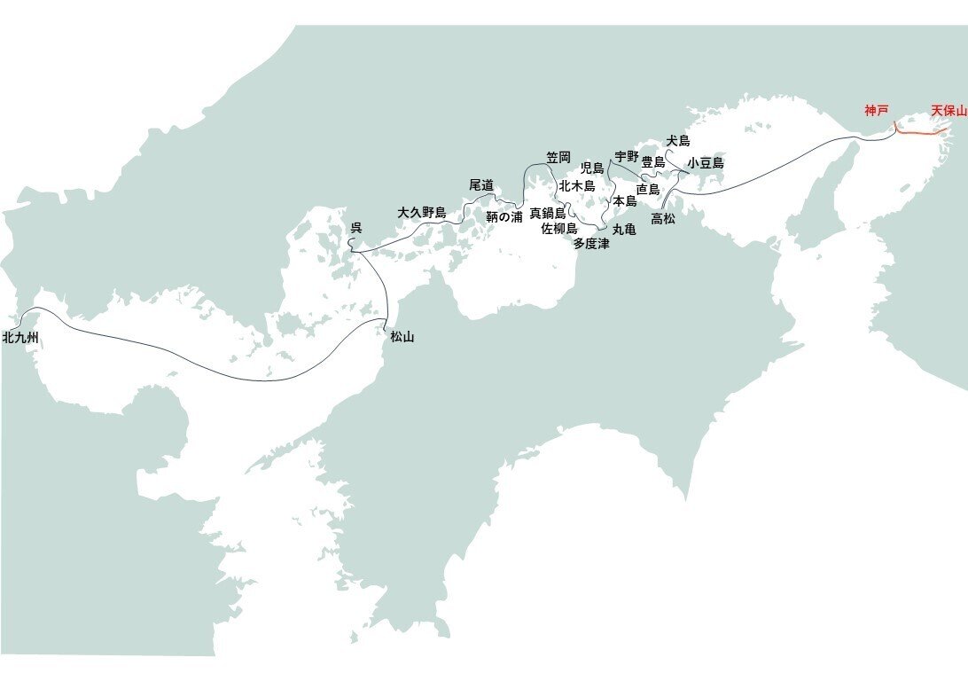 むにみずべ ホントの海の渡り方・瀬戸内海21 神戸から大阪へ｜むにみずべ