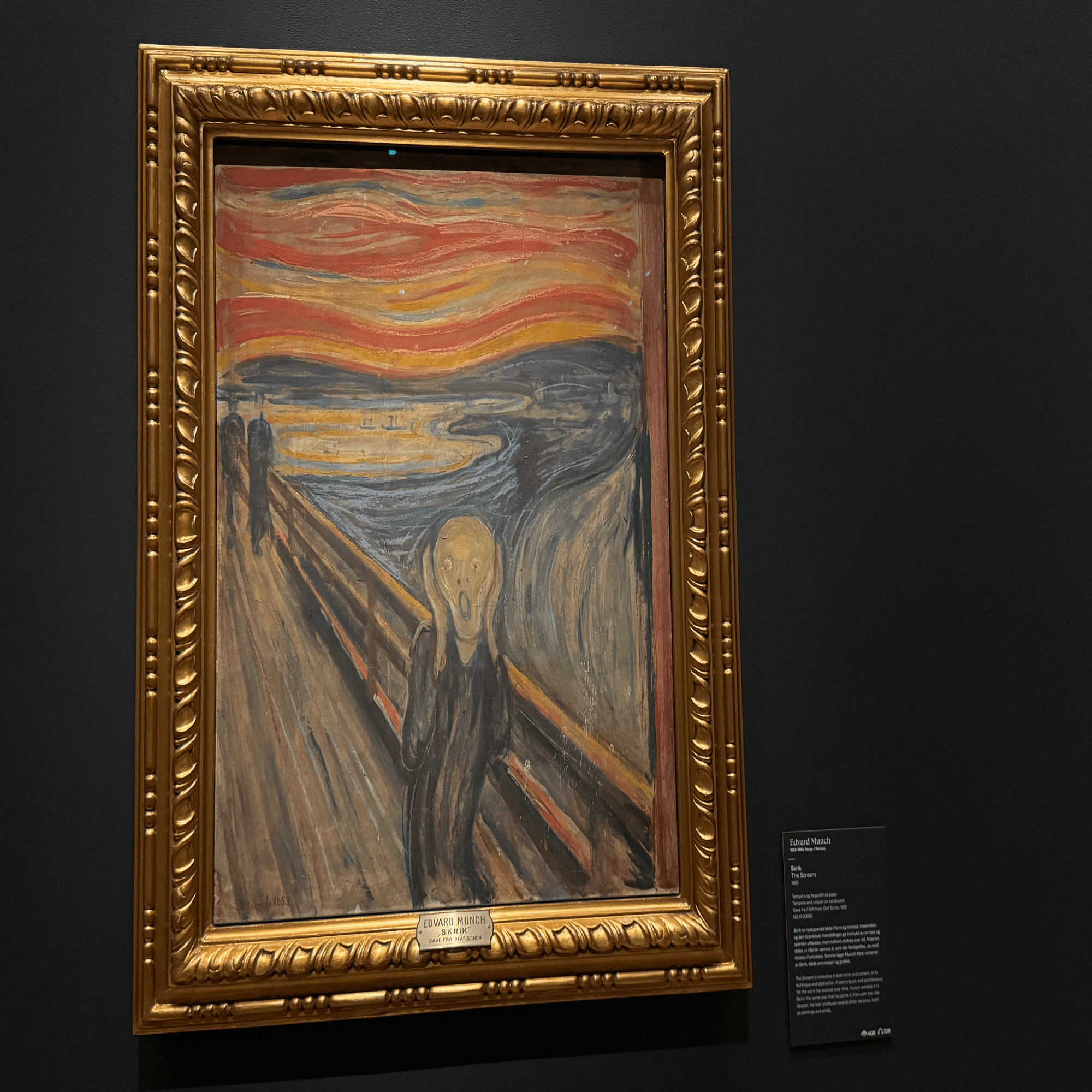 オスロ国立美術館でムンク《叫び》と北欧自然主義に出会った日｜偏愛