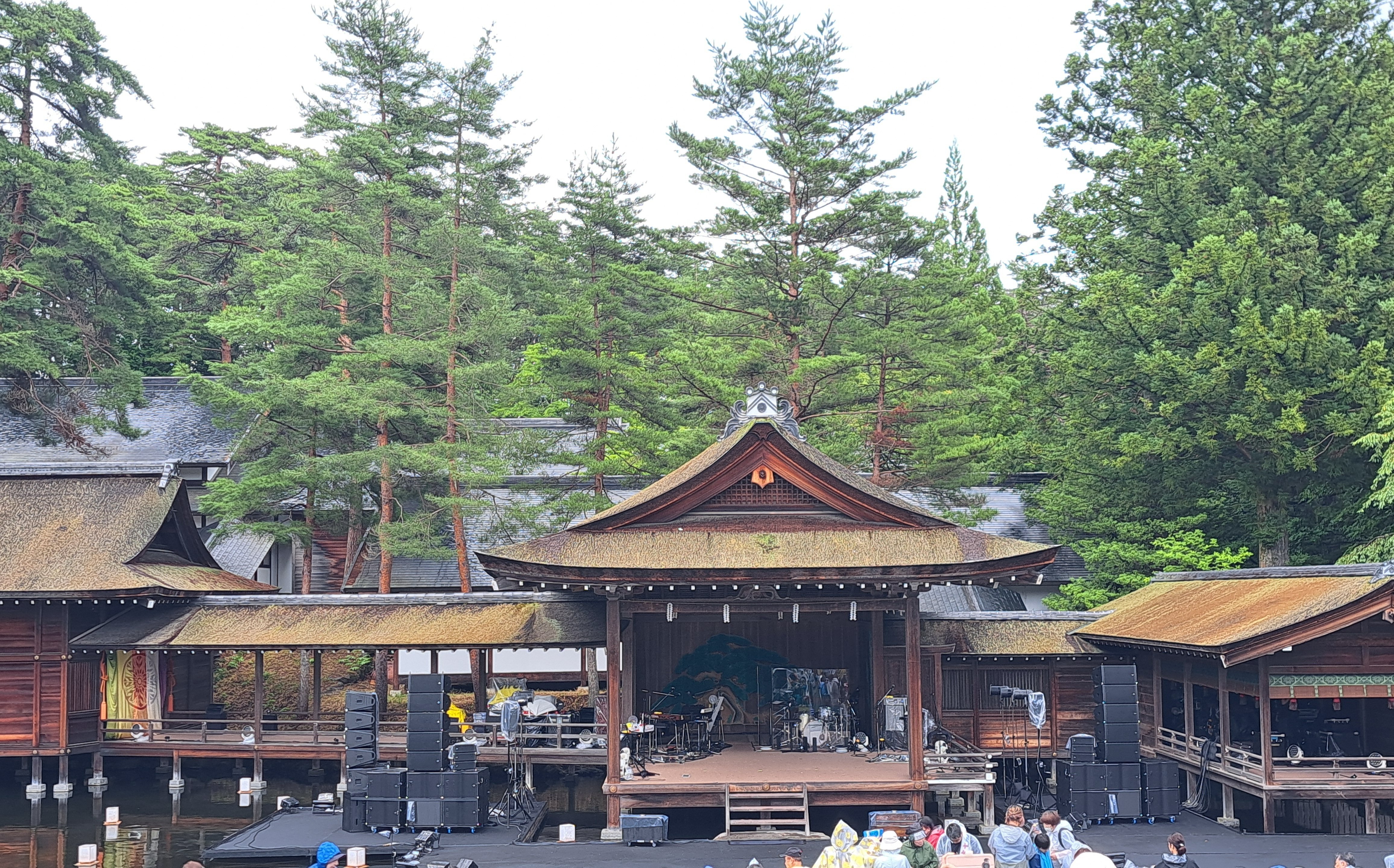 20250810 ゆずの輪 Presents 夏祭り杜の音2025 @身曾岐神社｜くぅ
