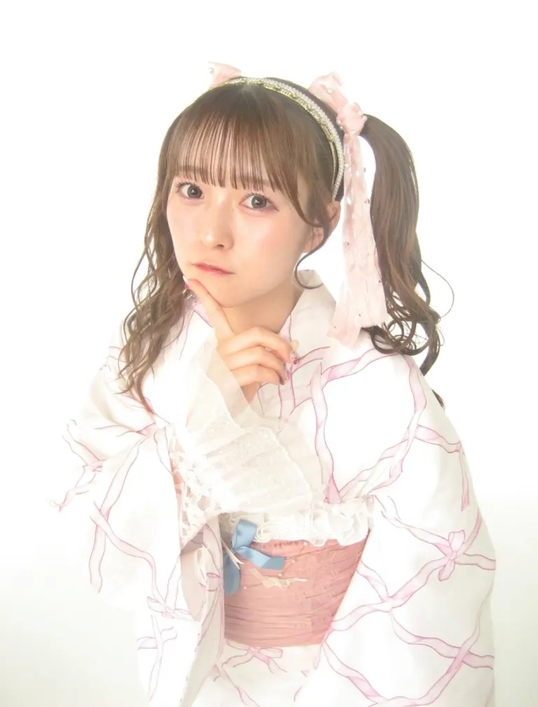 梅田みゆ 推しアピユニ 衣装は全身 @shein_japan で 揃えました🩵🤍🩵🤍 @cutie_street_