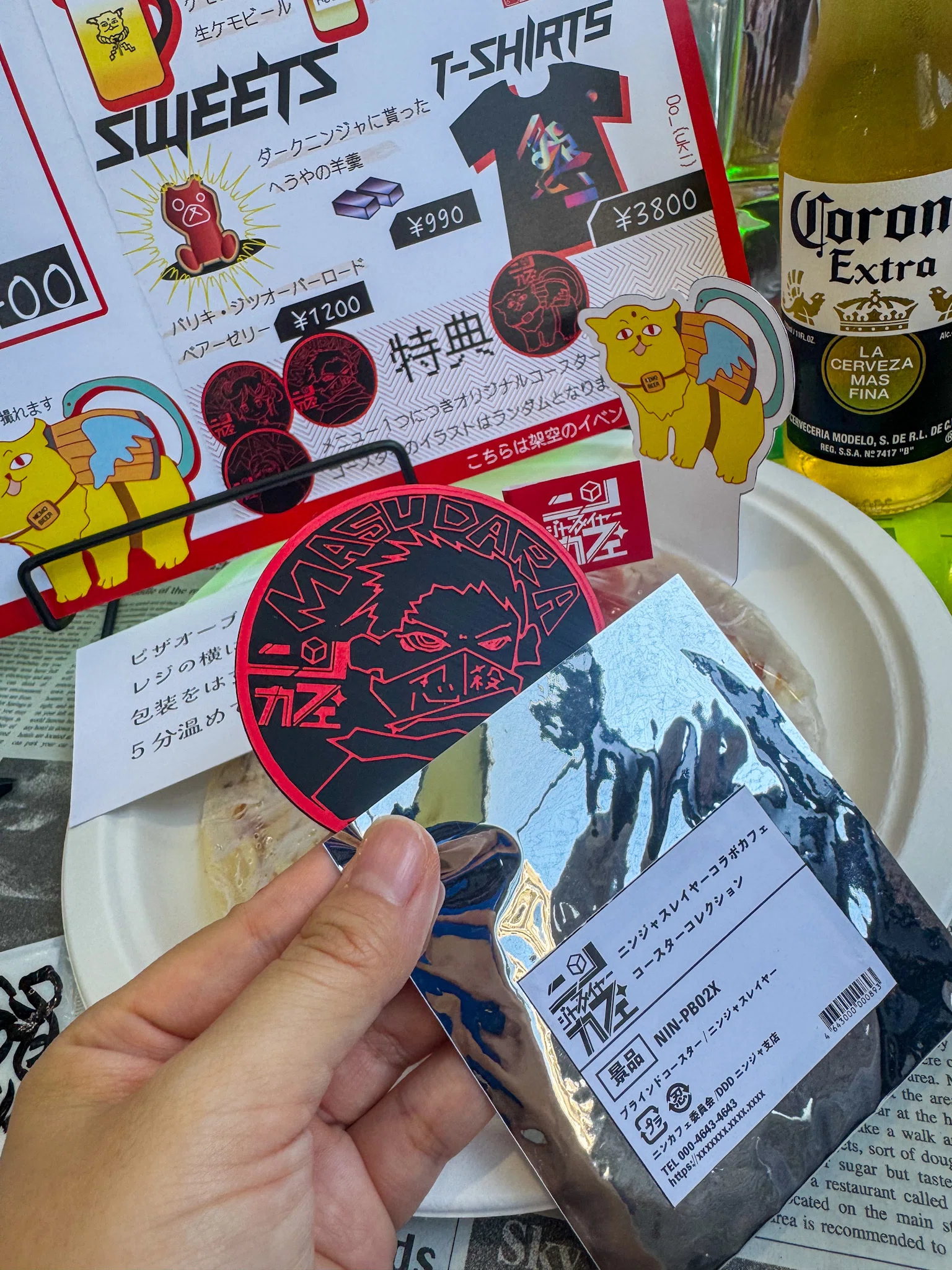 ニンジャのコラボカフェあとがき｜Oo_t(uki)