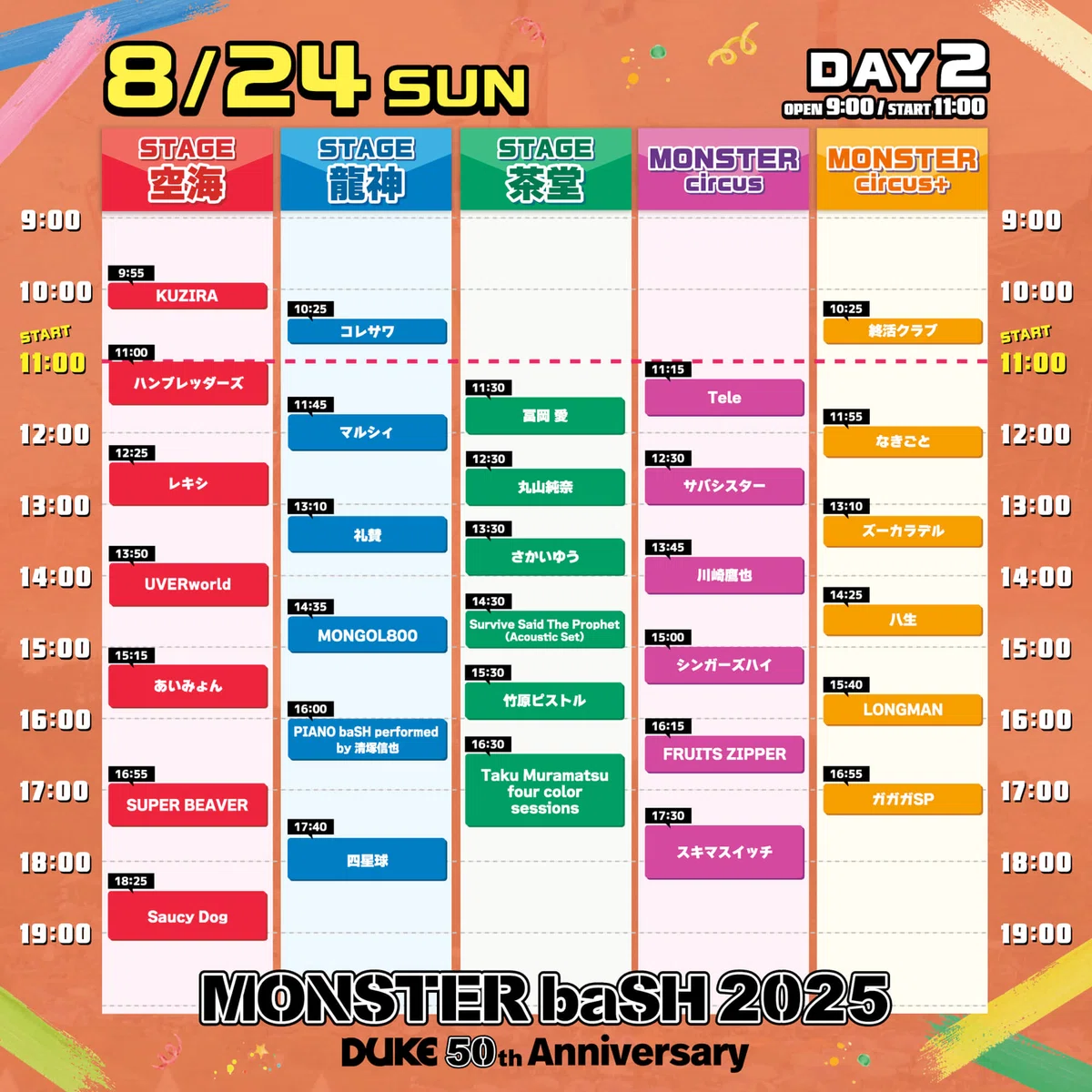 1人フェス】MONSTER baSH2025に参戦してみた｜あ