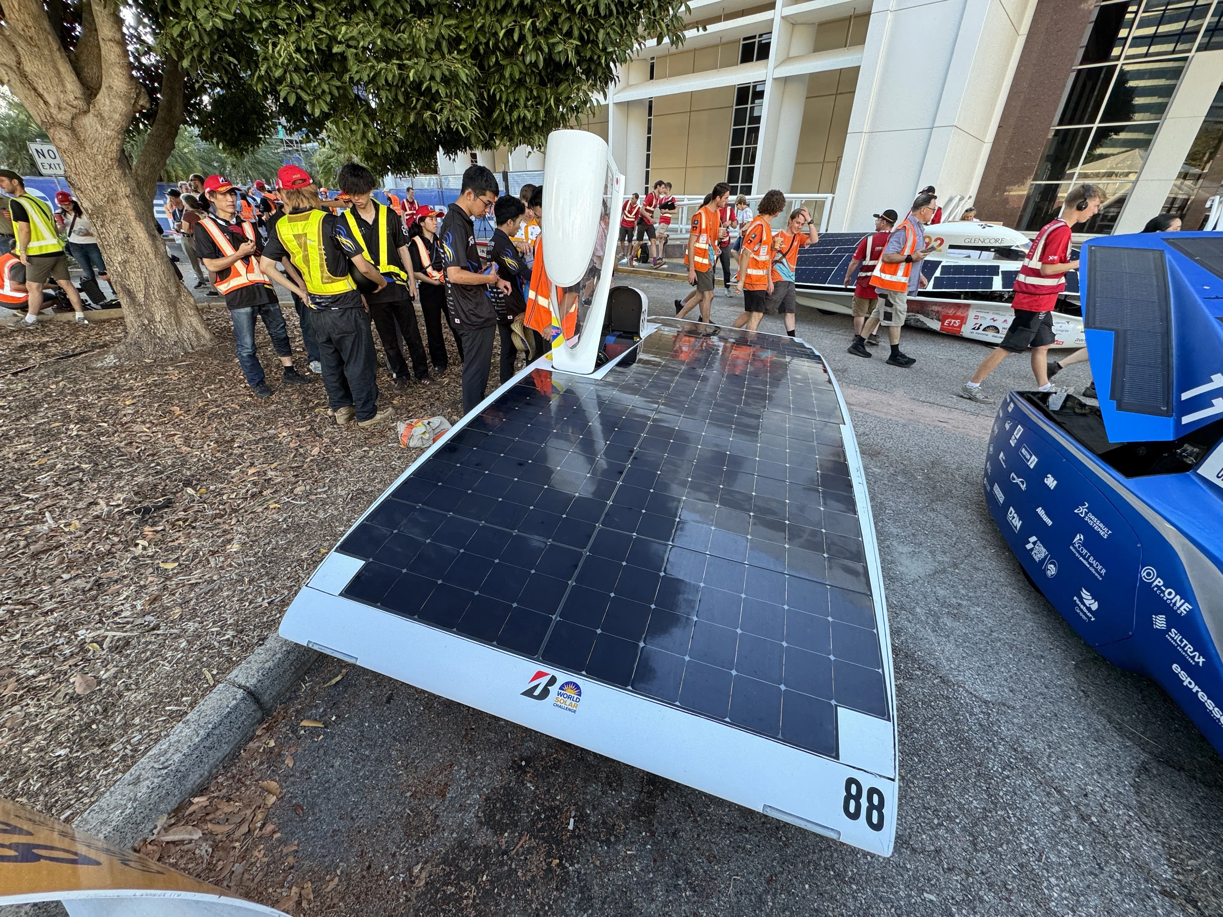 BWSC2025 現地レポート#6 いよいよスタート！ソーラーチームは初日に