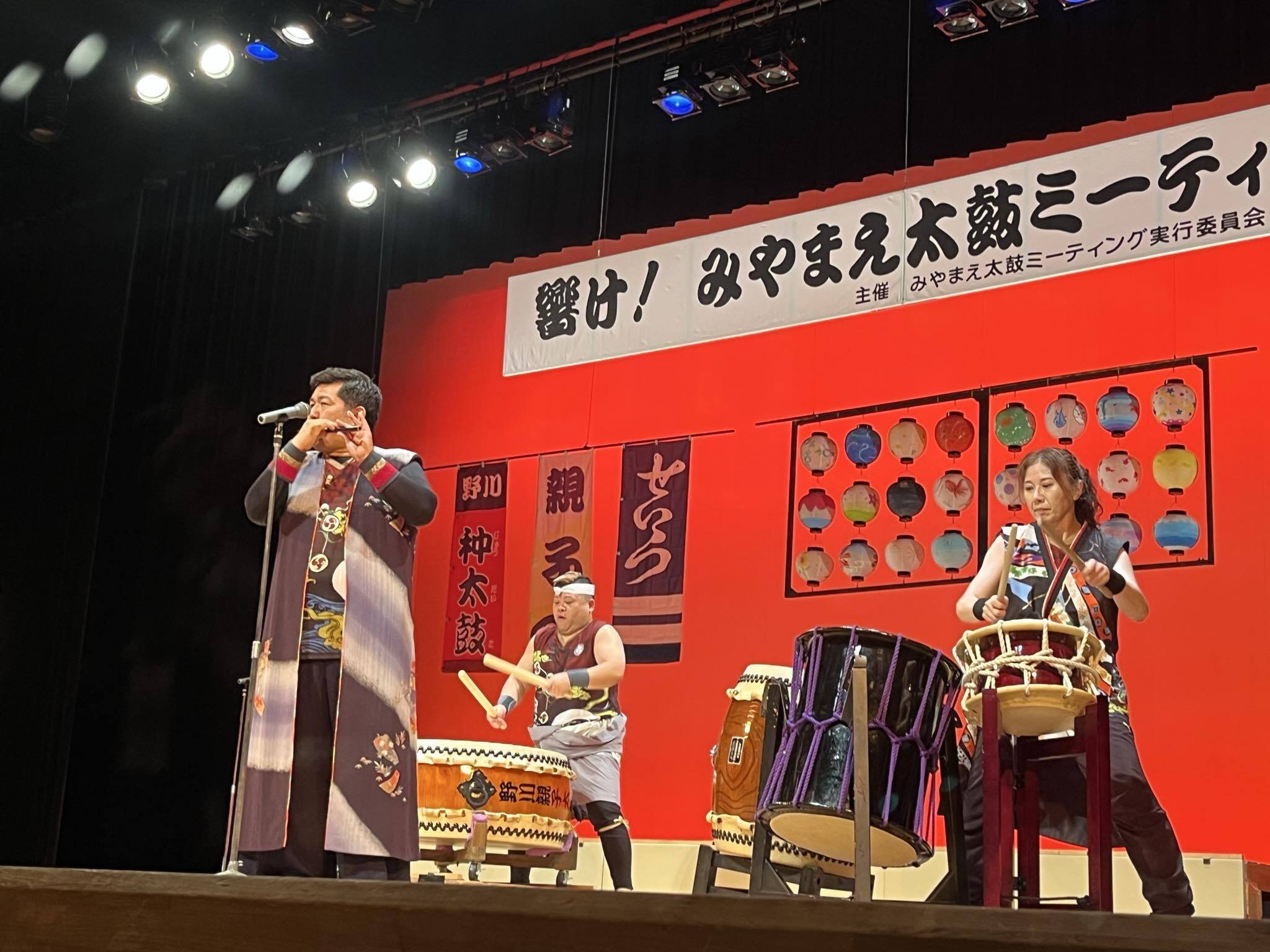 第25回 響け！みやまえ太鼓ミーティング」出演してきました｜津軽笛