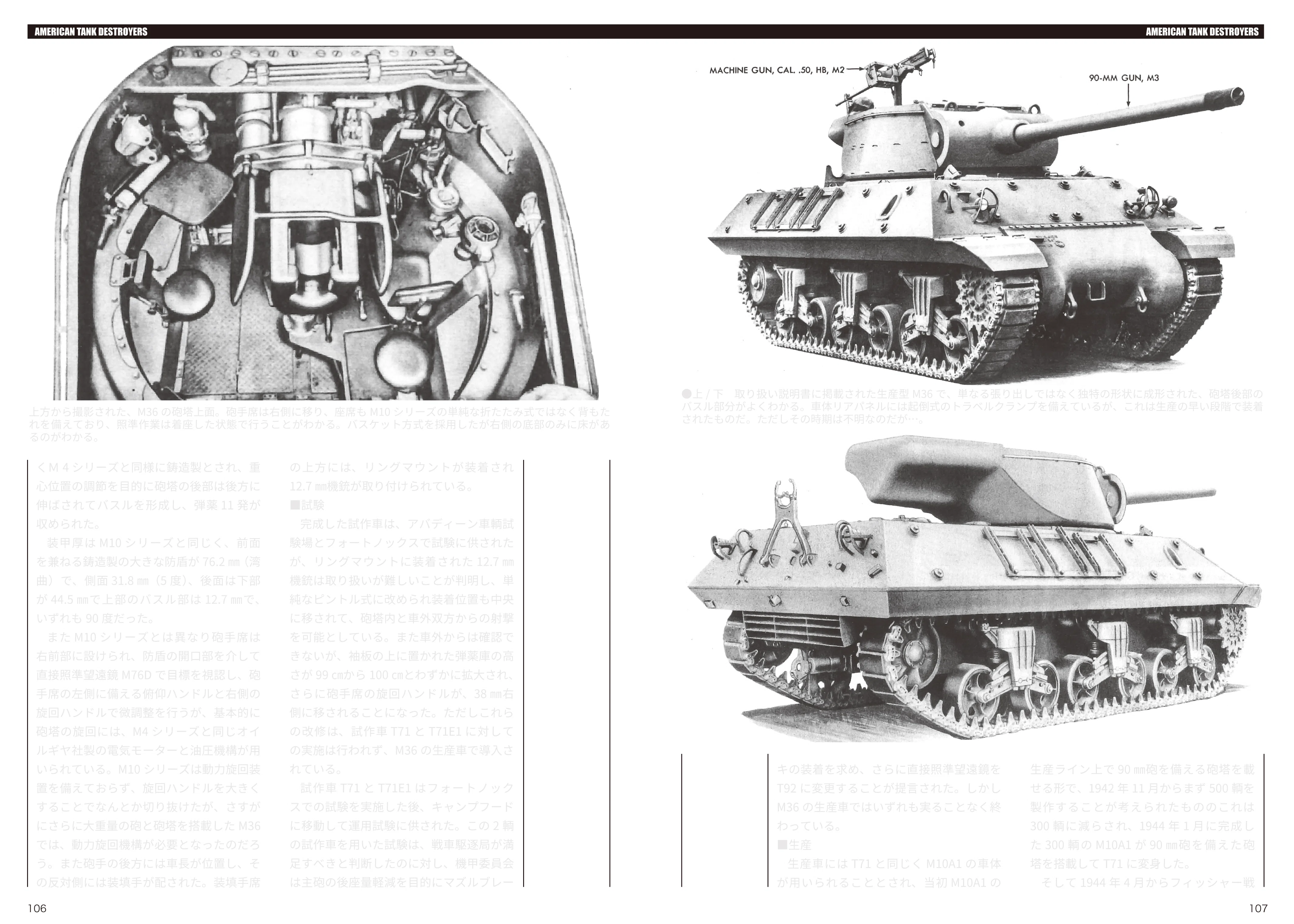 サンプル公開】モデルアート実車資料集2 アメリカンタンク