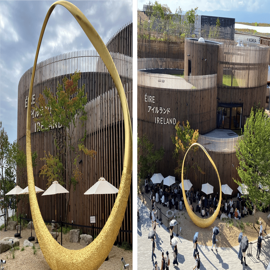 祝！20回目！】大阪・関西万博～再訪録：アイルランド館（生演奏あり