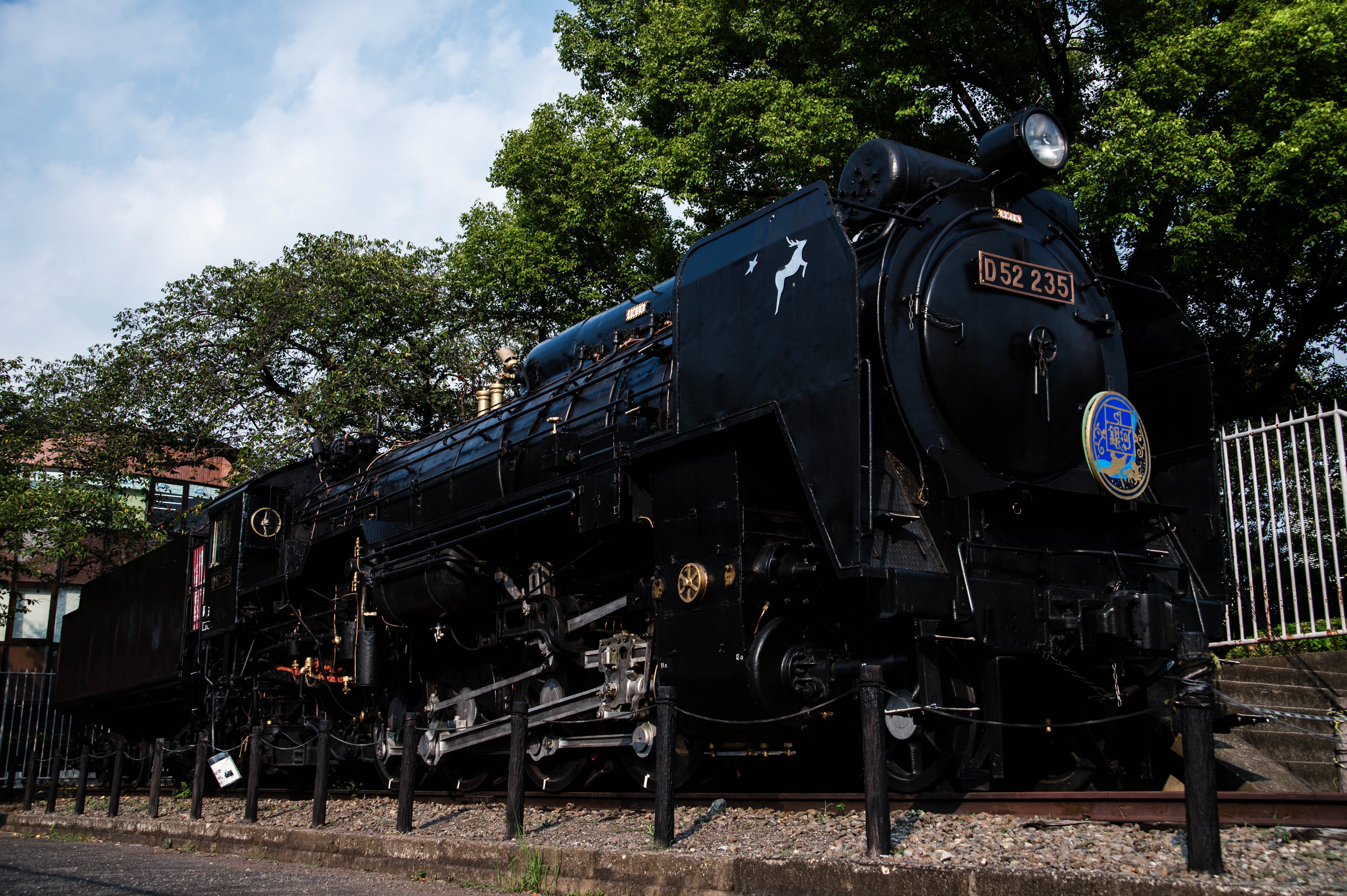 鹿沼公園のD52形機関車を見る｜Yutaの撮り鉄日記