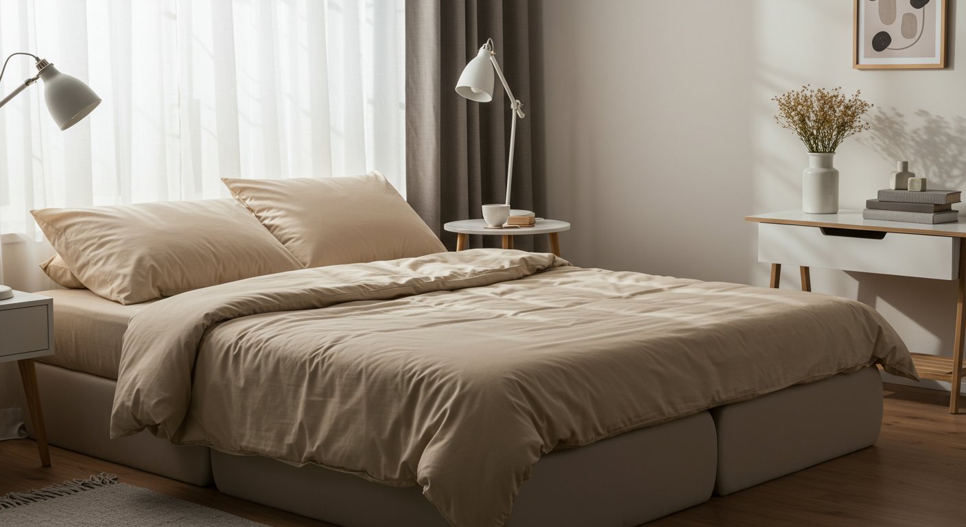 防ダニ寝具を使用した快適な睡眠環境