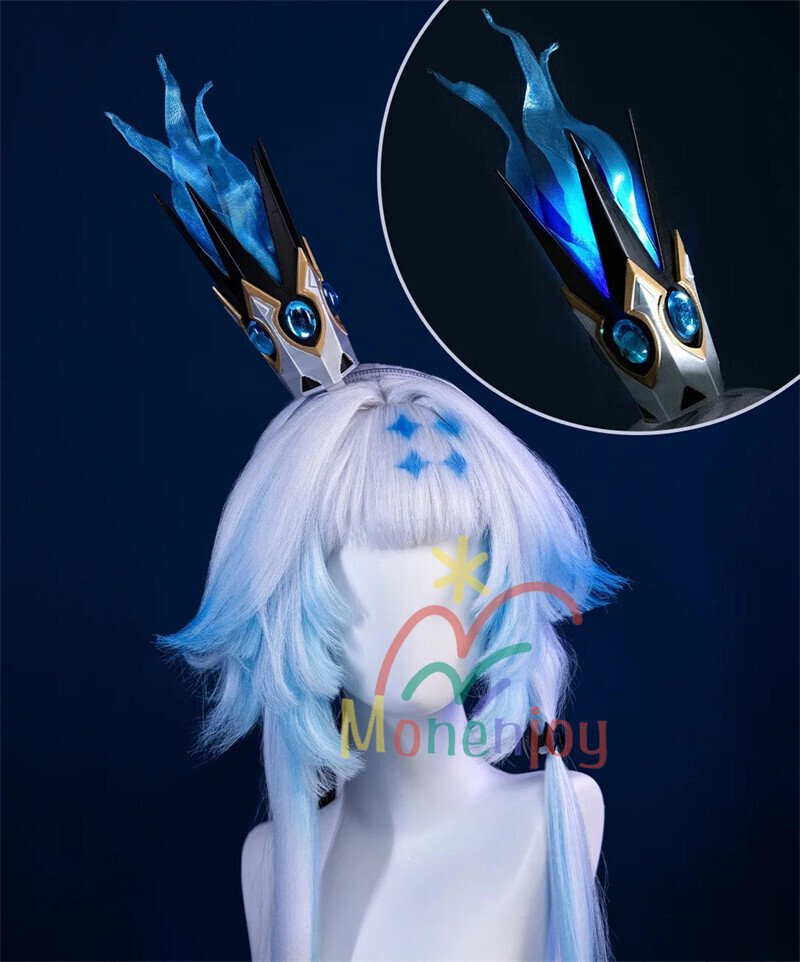 FQRWOKAQO] 崩壊 スターレイル ケリュドラ コスプレ冠 (発光) 道具