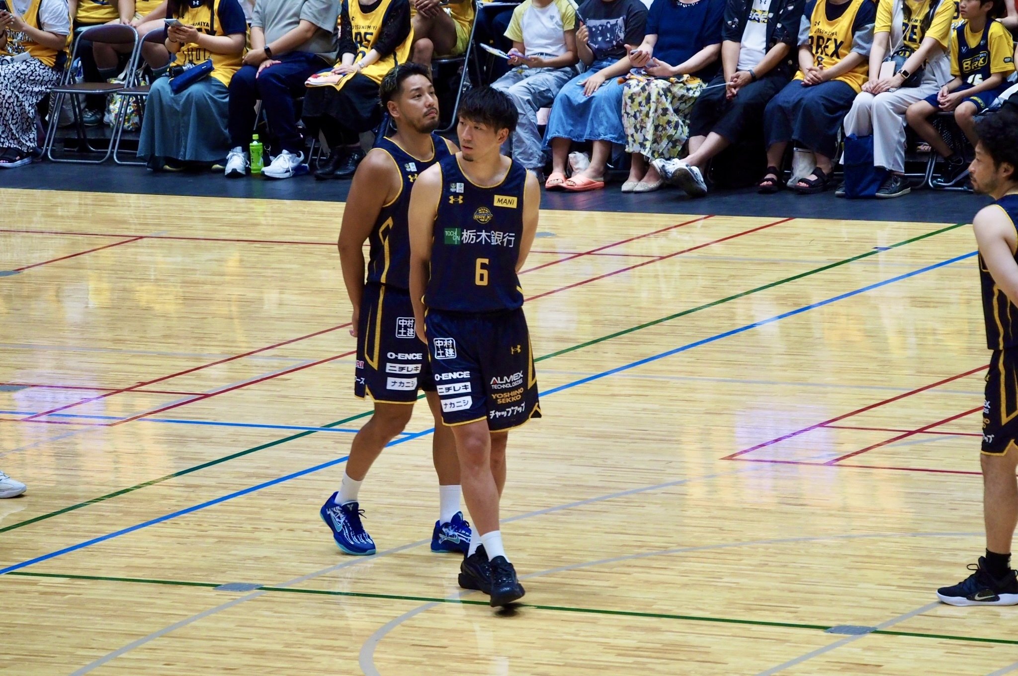 宇都宮ブレックスTIP-OFFイベントで新ユニフォームに気付かなかった