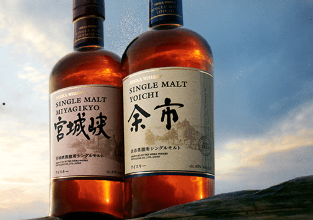余市蒸溜所限定 ニッカウイスキー シングルモルト 3種セット180ml 12本