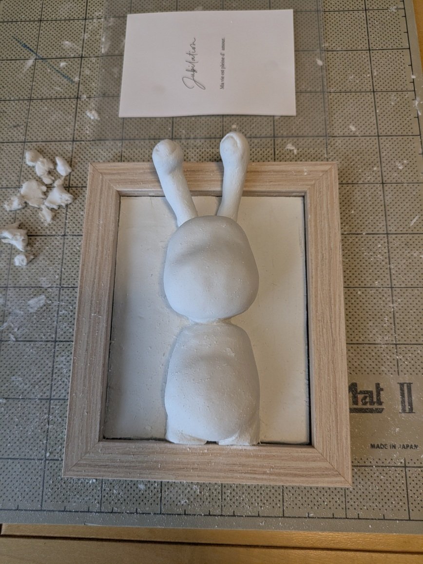 オリジナルキャラクター  紙粘土人形 紙粘土でオリジナルキャラクターを3D化！どんぐりちゃん、ついに