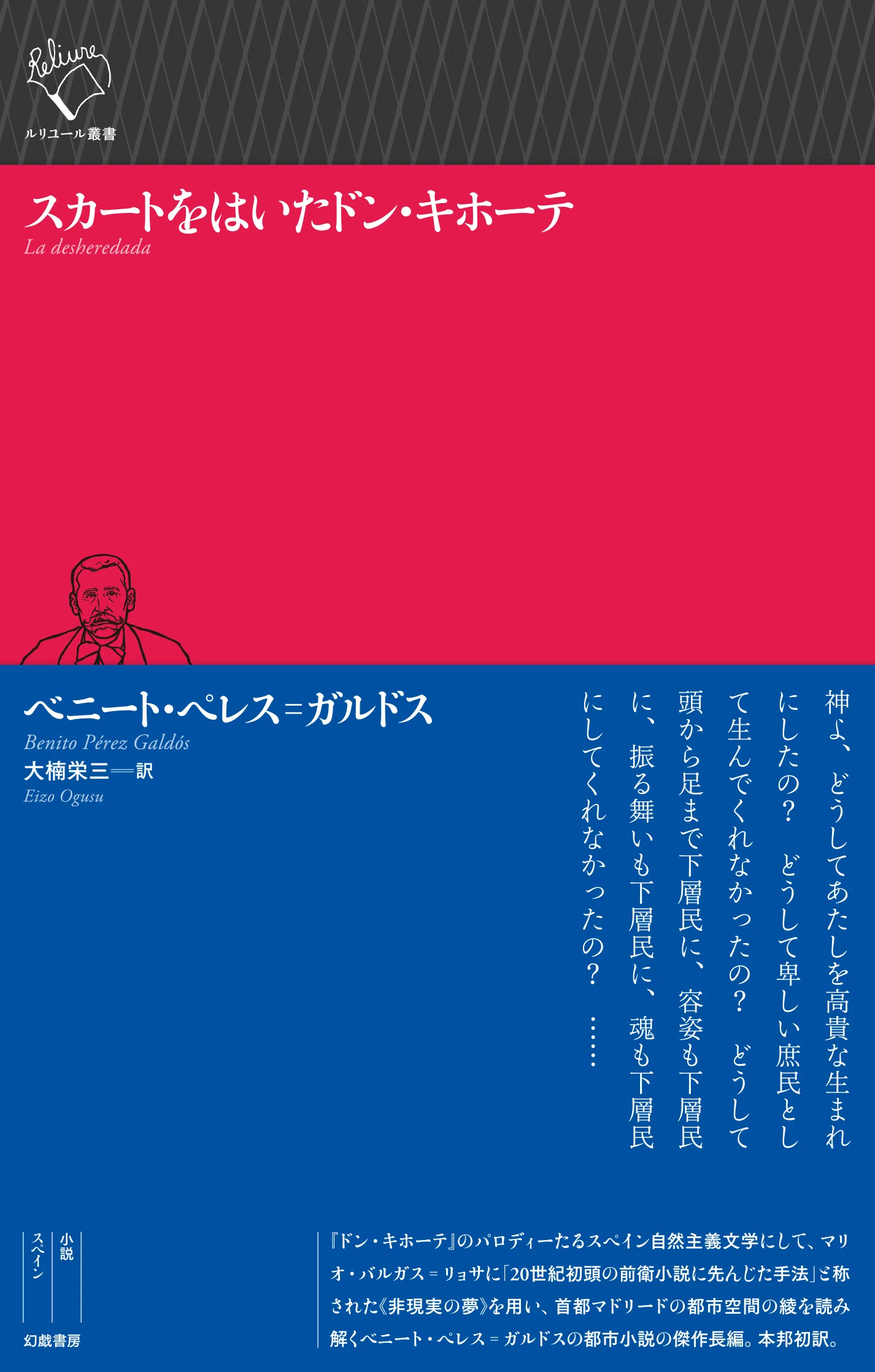 ベニート・ペレス゠ガルドス『スカートをはいたドン・キホーテ』訳者