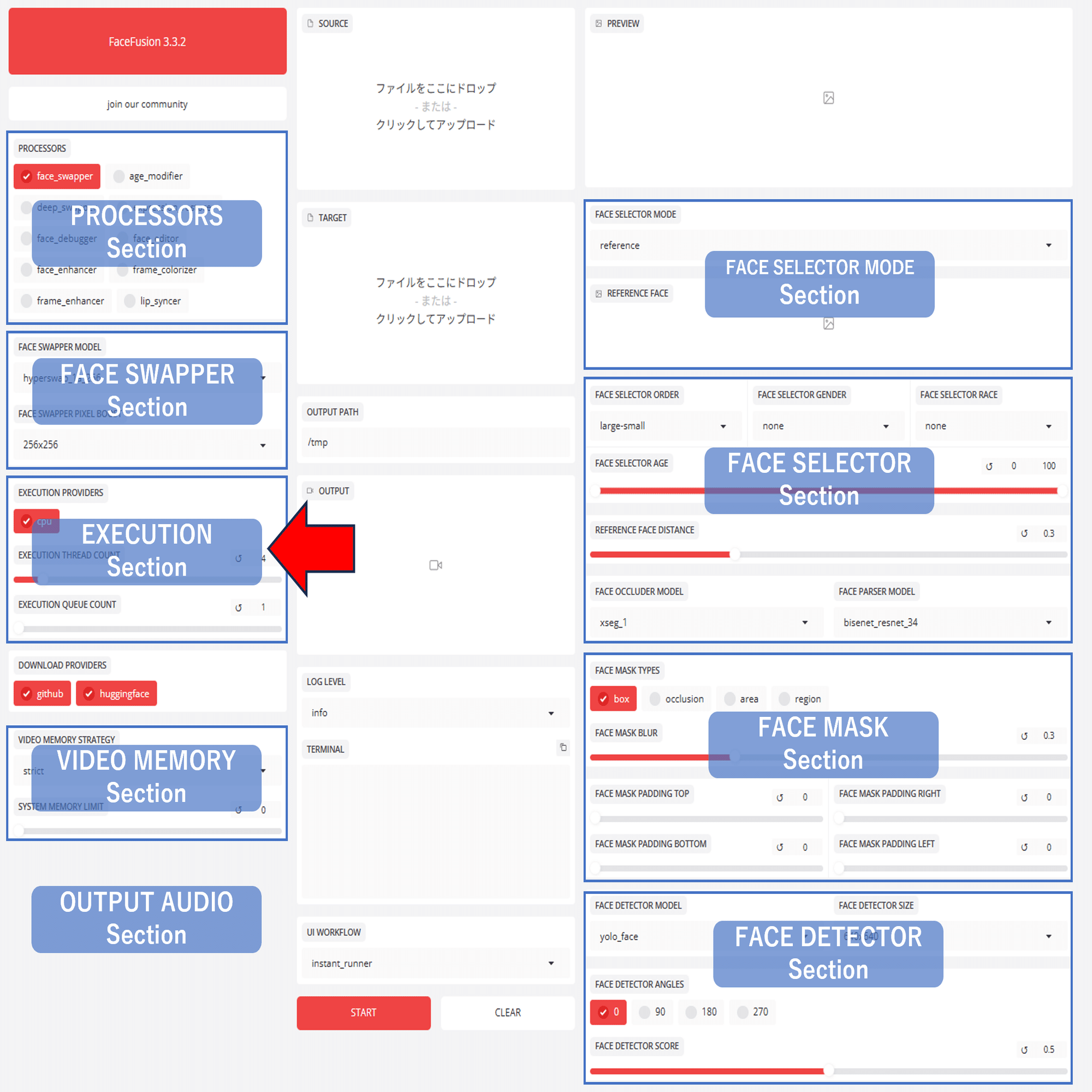 FaceFusion 3.3.2 詳細設定 パーフェクト ガイド＆レビュー｜FaceFusion Lab