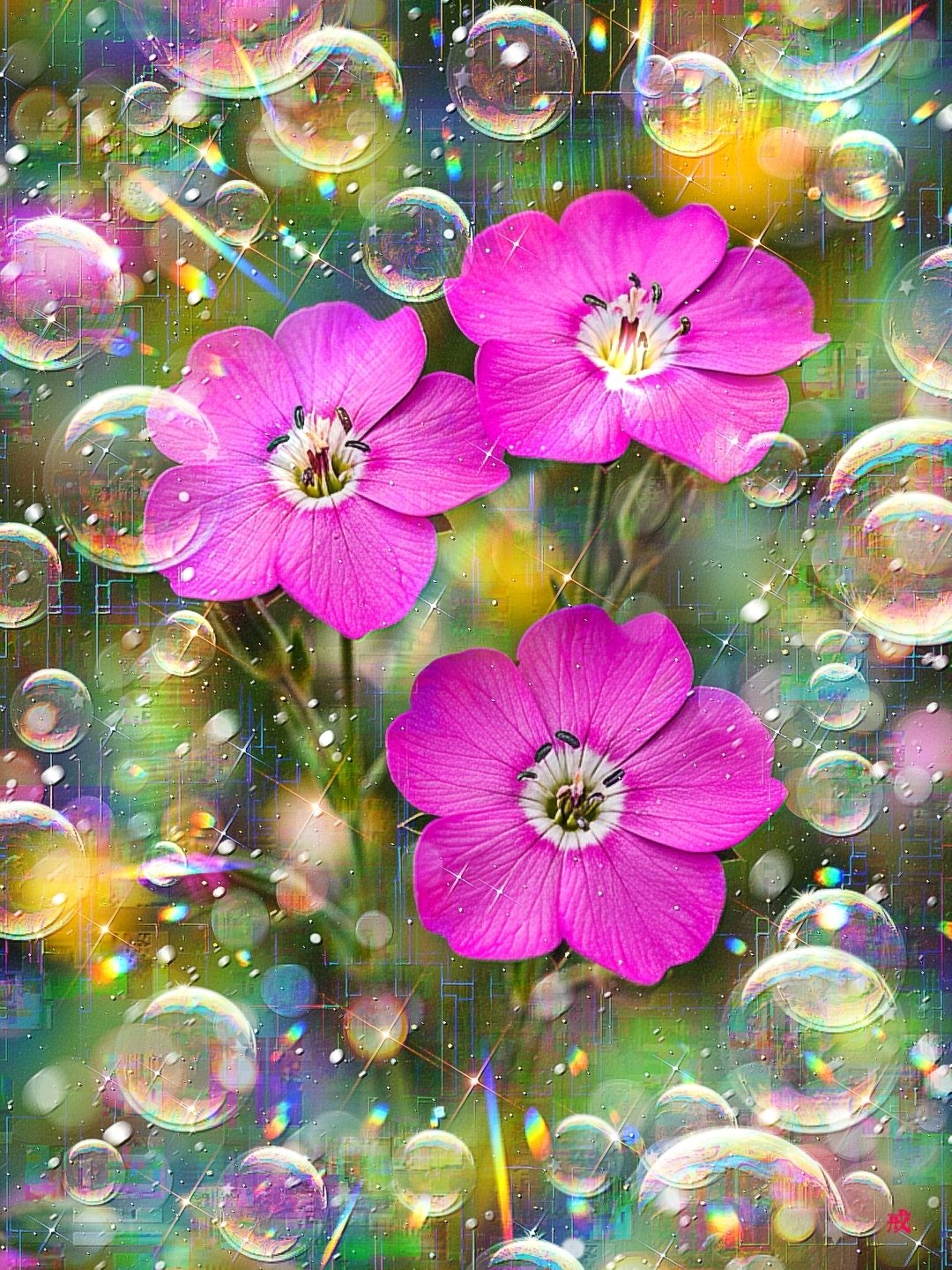 作品: a-2471 虹夢に咲く微笑 Love in Perpetual Bloom｜T_GAI(戒)