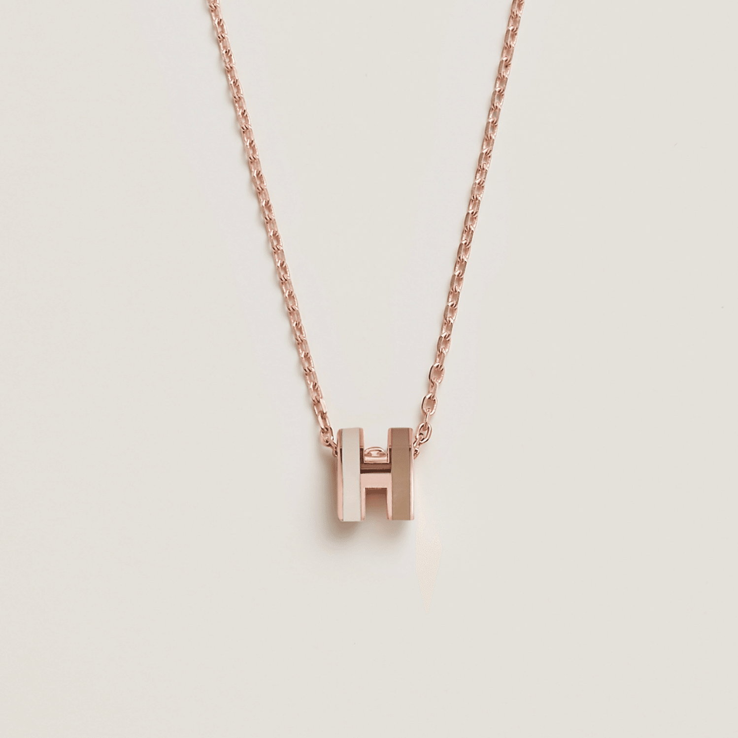 新作】エルメスのペンダント 《ミニ・ポップH》ロカバール｜藍衣