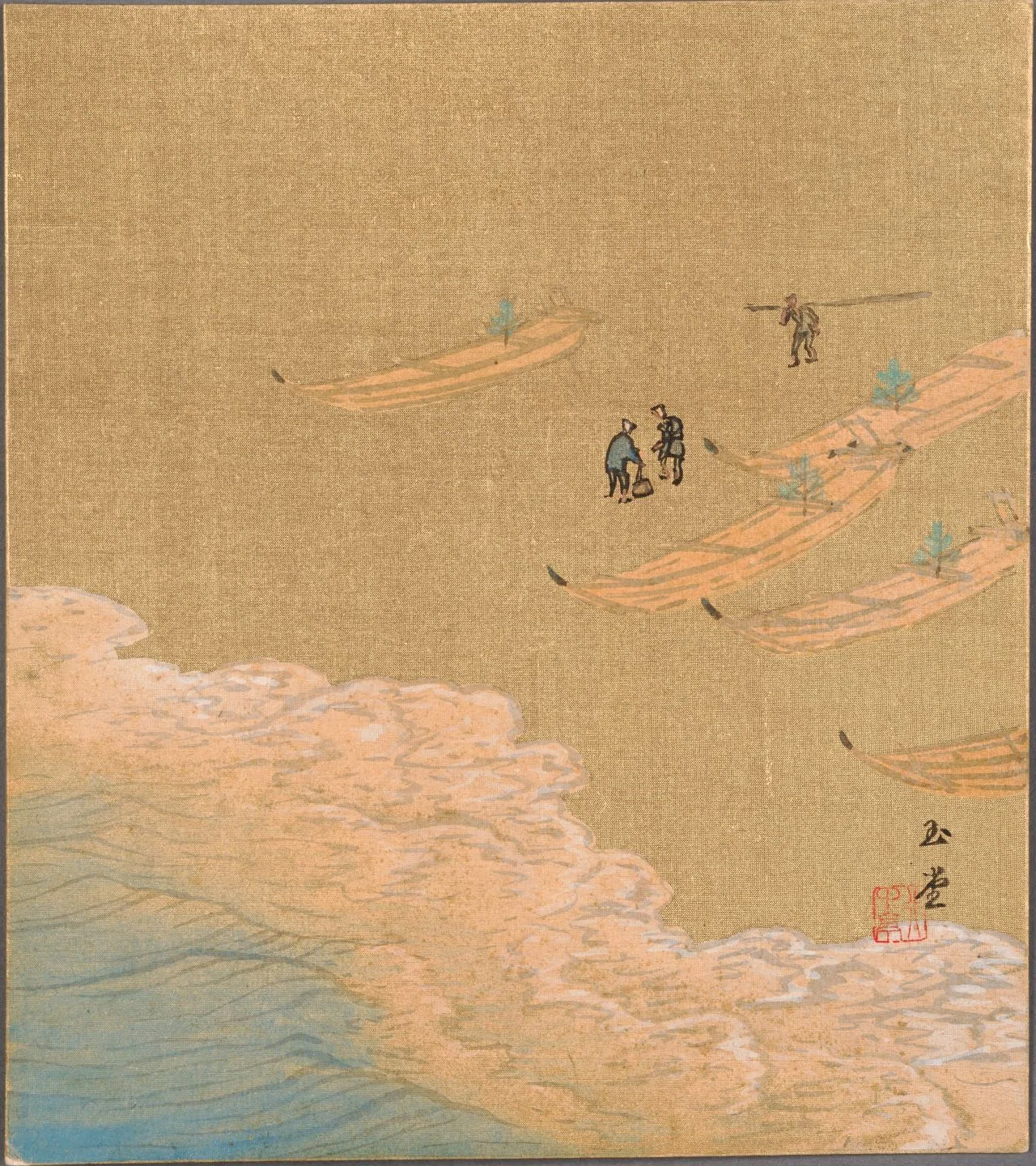 作品一覧】川合玉堂《十二ヶ月図》｜講談社野間記念館