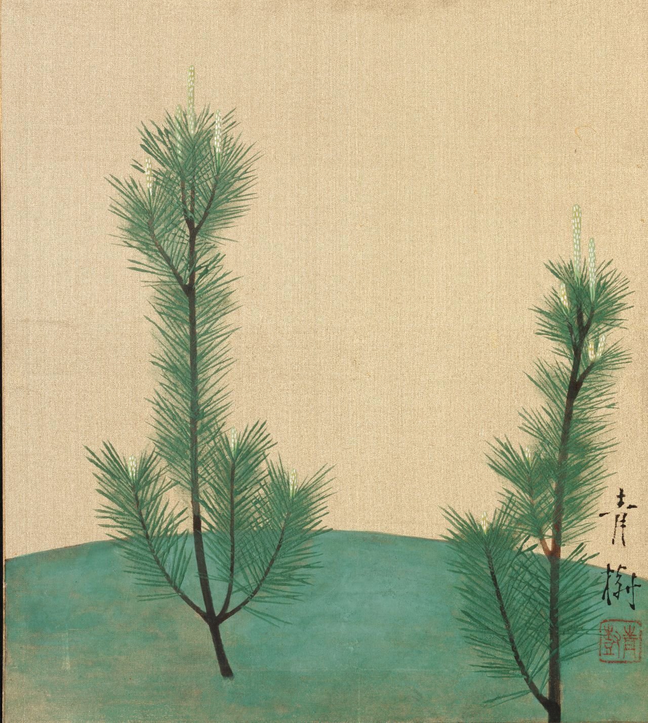 作品一覧】小茂田青樹《十二ヶ月図》｜講談社野間記念館
