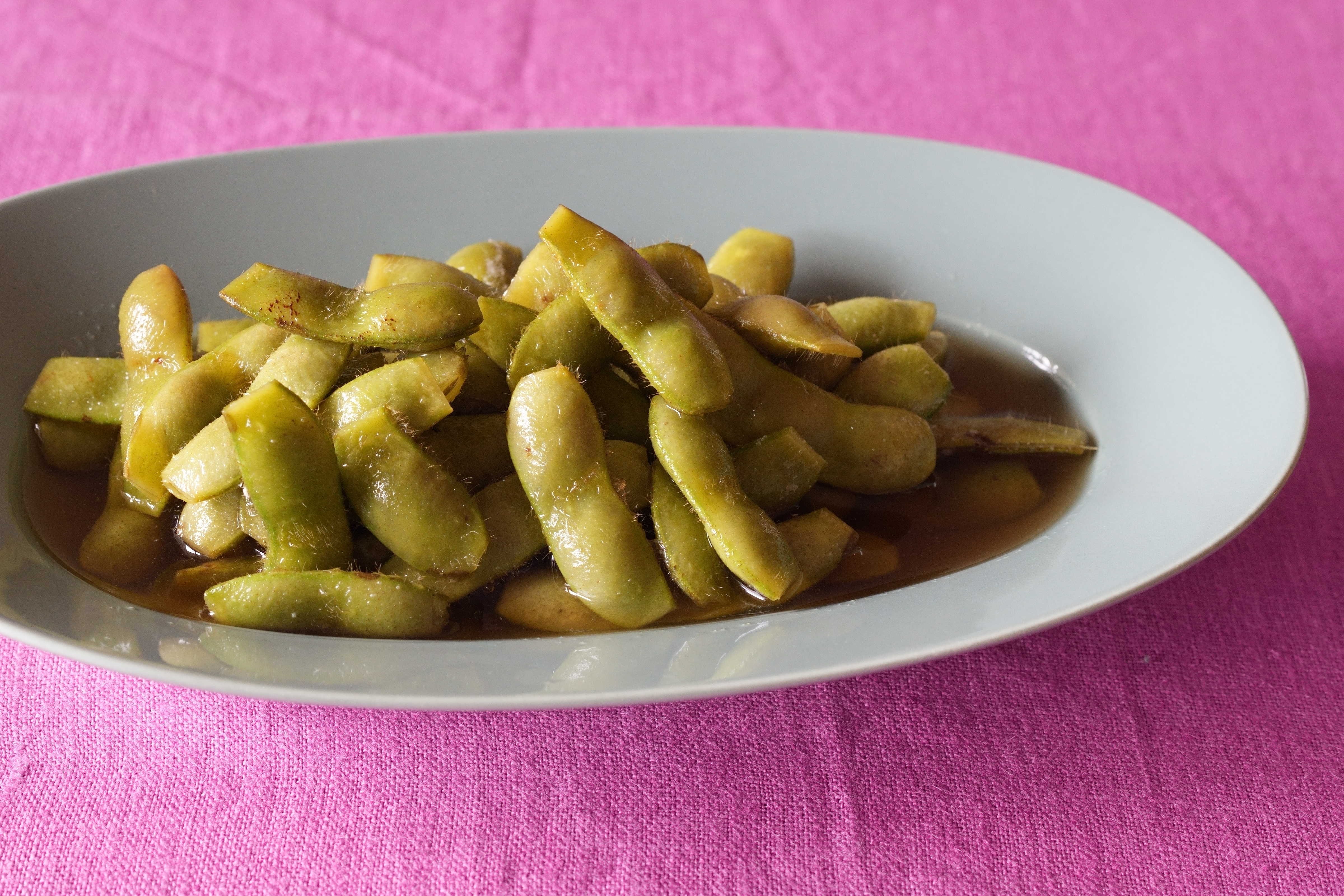 枝豆の塩直（じか）煮｜本田 よう一