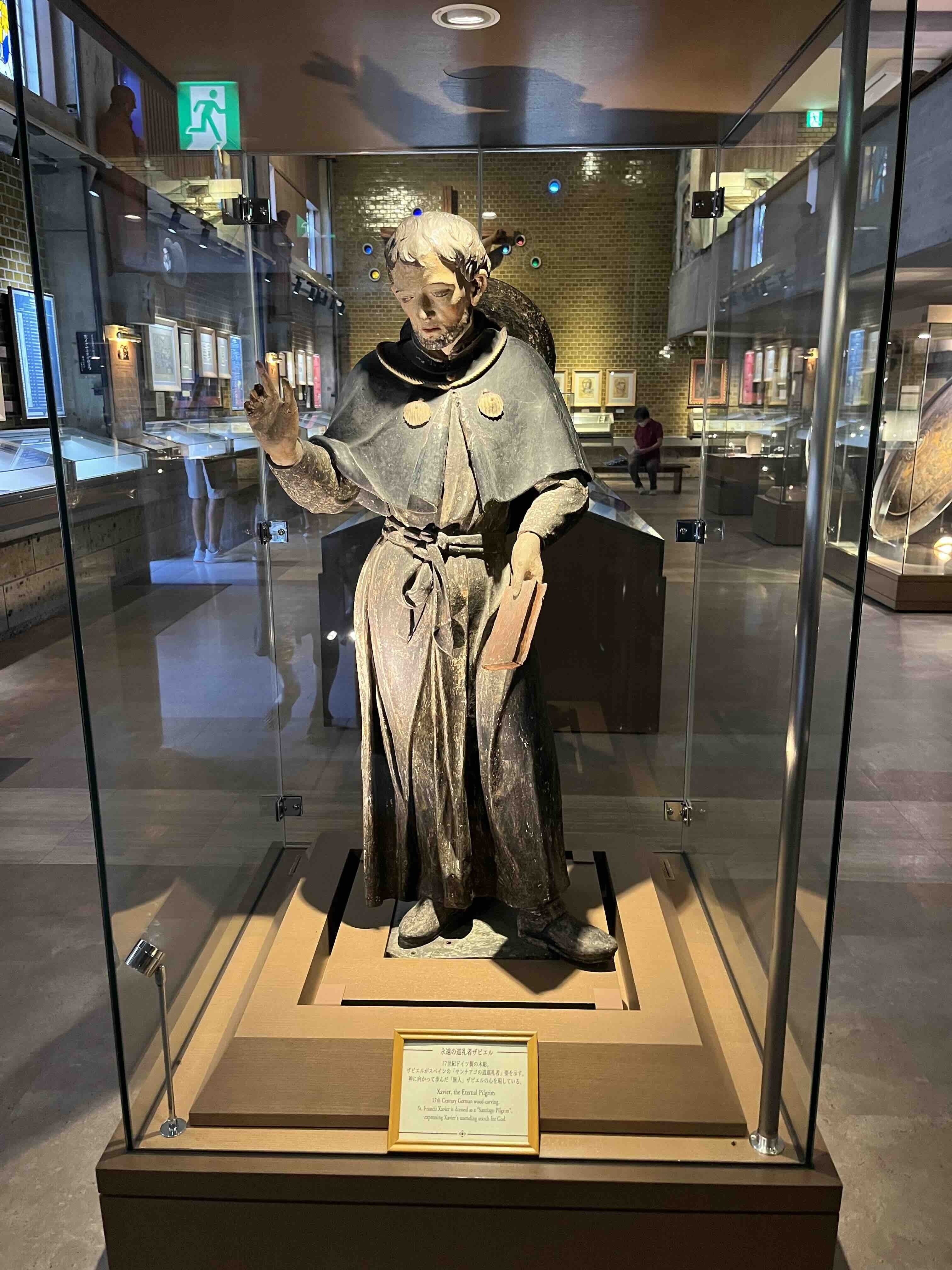 時代　古銅　キリスト像　仕立箱付　616g トヒチサ　東さ7-0208③ 殉教から栄光へ〜長崎二十六聖人｜chieko_hk