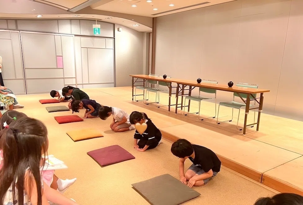 伝統文化こども作法教室〜美しい所作は一生のたからもの〜修了式|水本 有紀(Mizumoto Yuki)