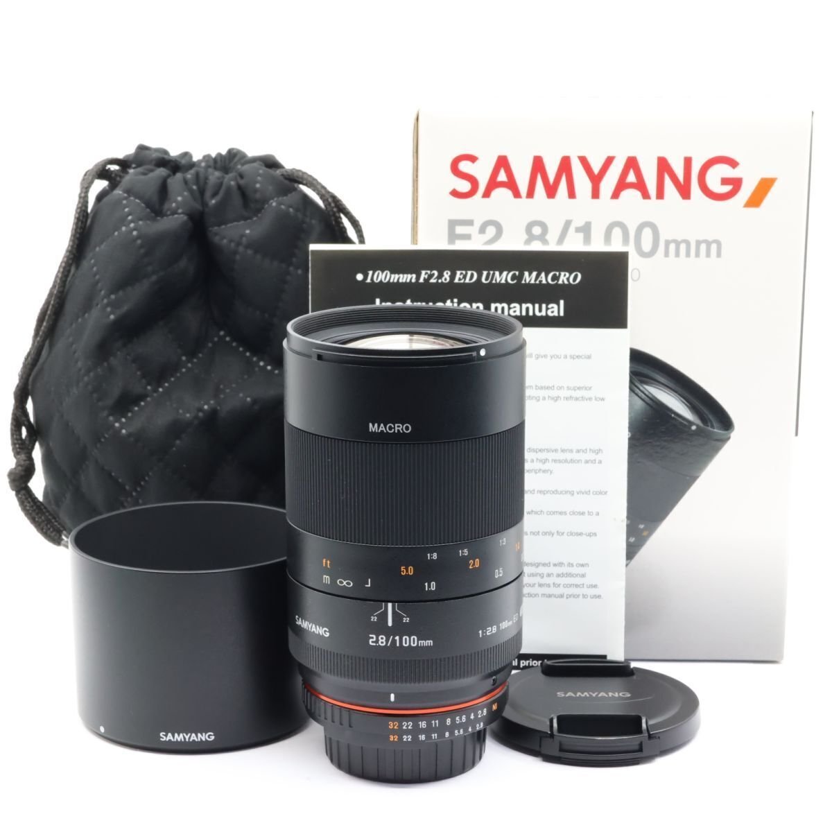 SAMYANG F2.8 100mm ED UMC MACRO マクロレンズ 100mm F2.8 ED UMC MACRO | SAMYANG | ケンコー・トキナー