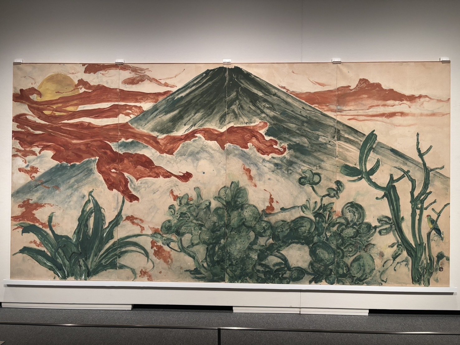 とにかくデカいゾ龍子／【展覧会記】川端龍子展（島根県立美術館