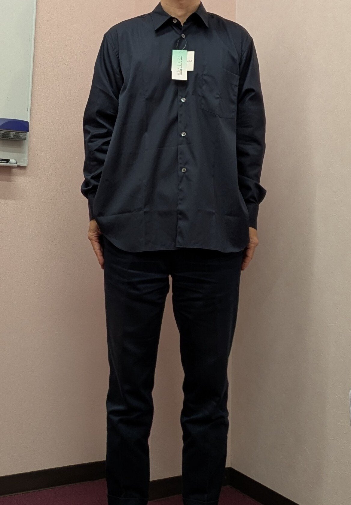 COMME des GARCONS SHIRT シャツ　ワイドクラシック　L コム デ ギャルソン シャツ FOREVER ワイドクラシック 【これ