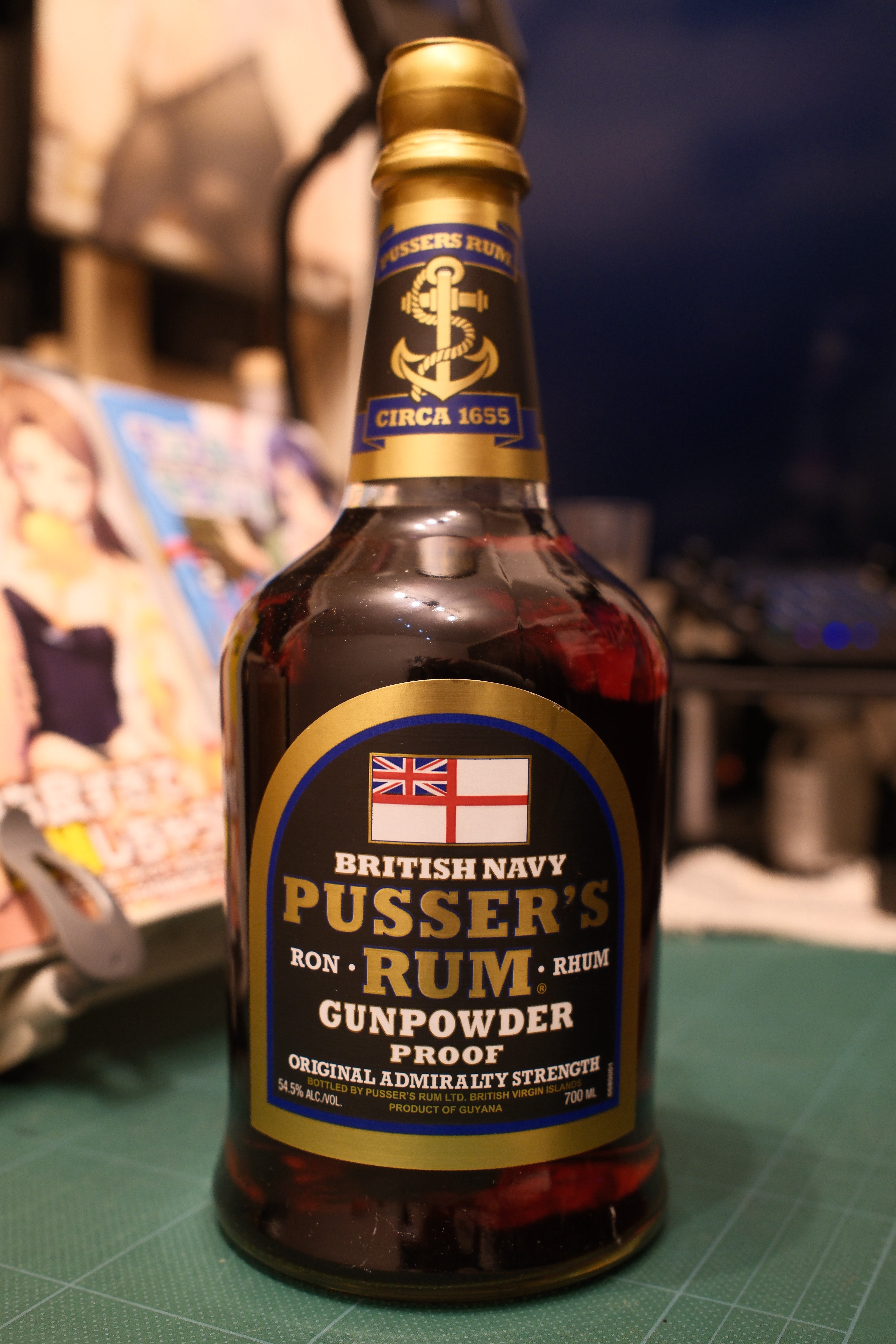 お酒メモ：パッサーズ ブリティッシュネイビーラム ＆ガンパウダー