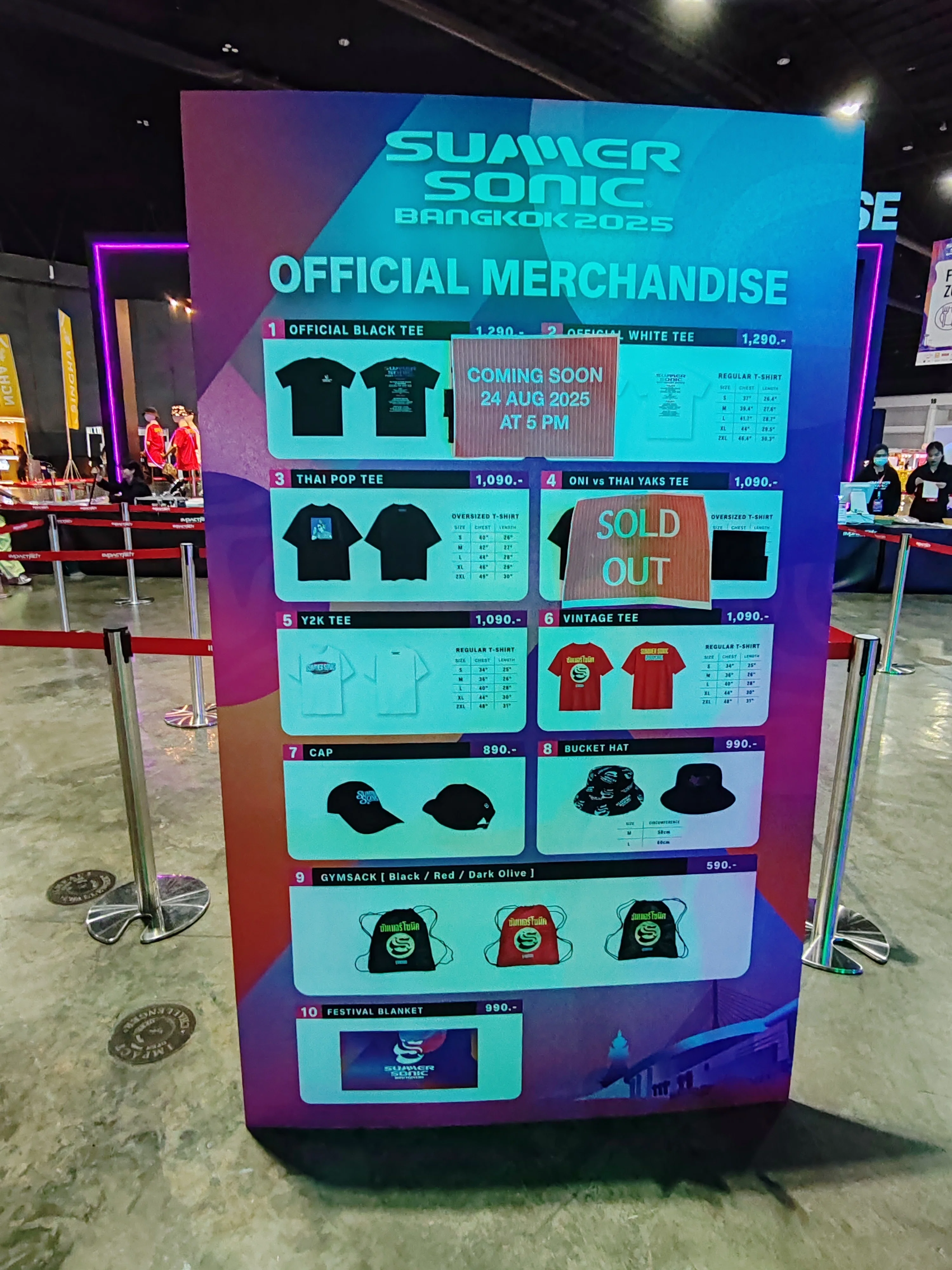 Summer Sonic Bangkok 2025 2日目に参加した感想｜tyan_th
