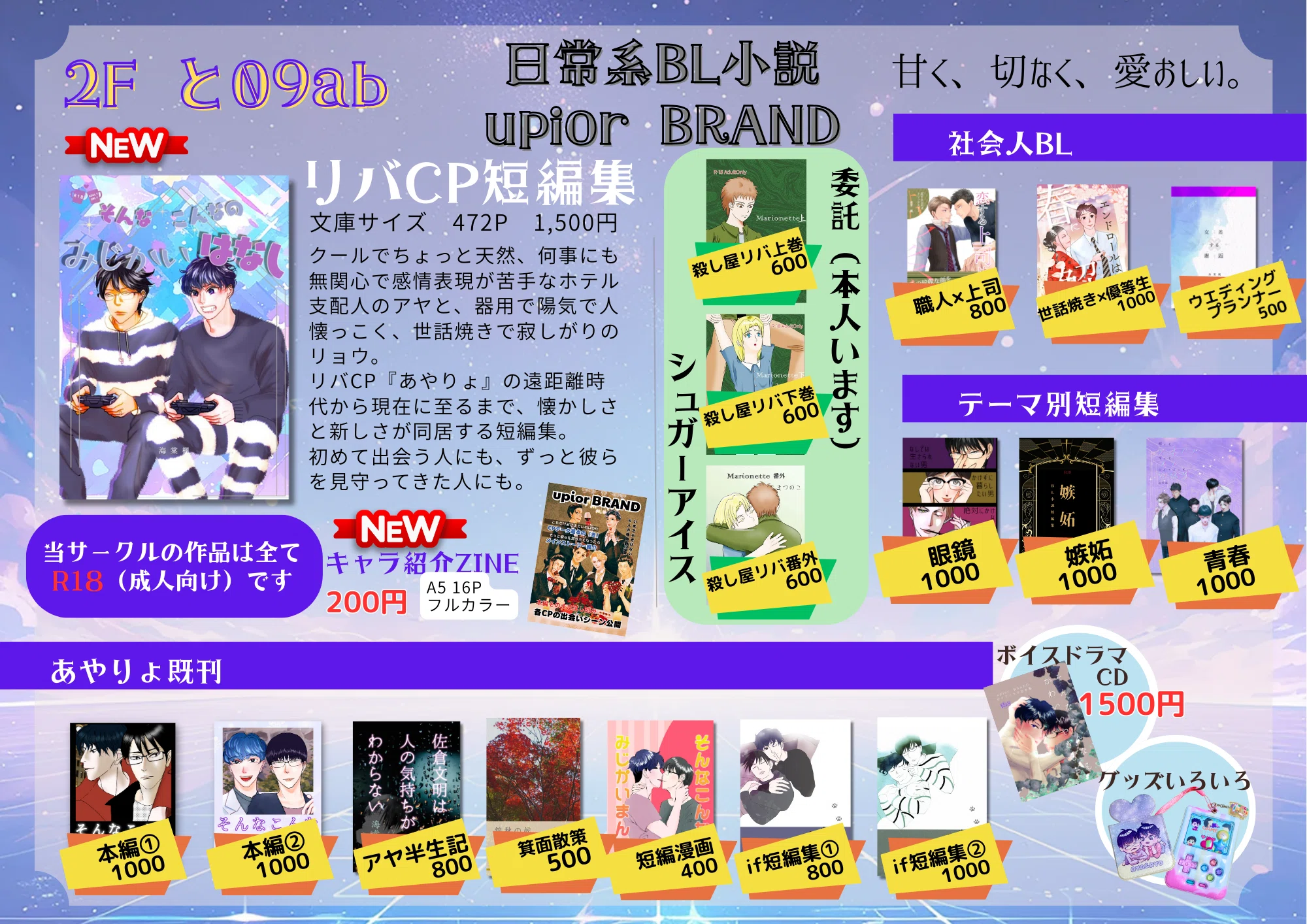 大阪・同人イベント】初開催の創作イベント『そうさくマーケット』に