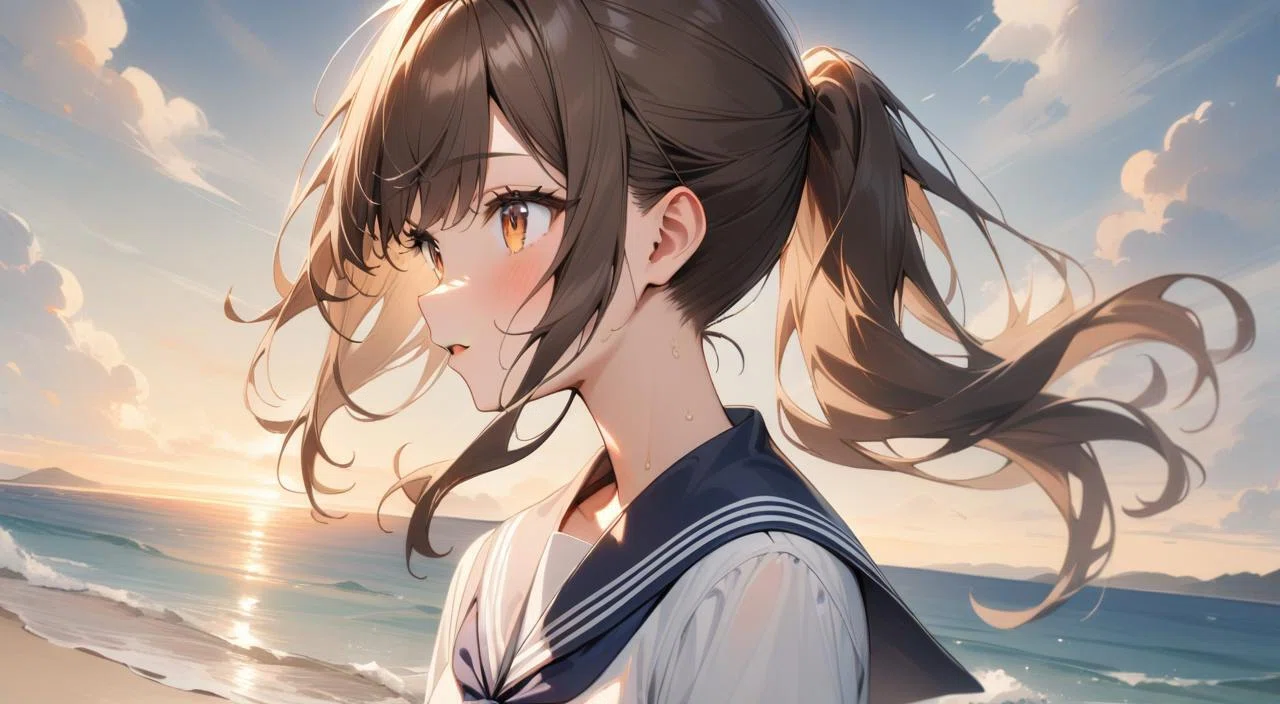 AIイラスト】8月おわり（水着編）｜石木