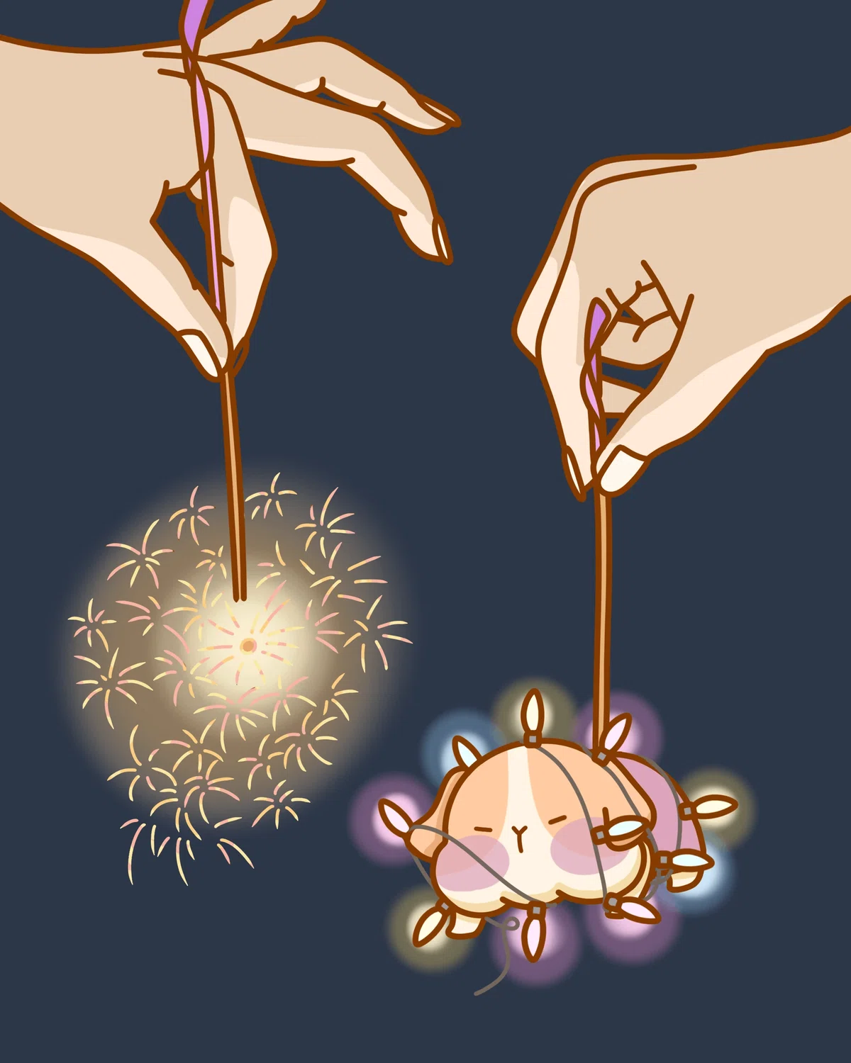 夏の夜空🌟満開に咲く「花火」イラストまとめ｜Charaforio｜Charaforio公式