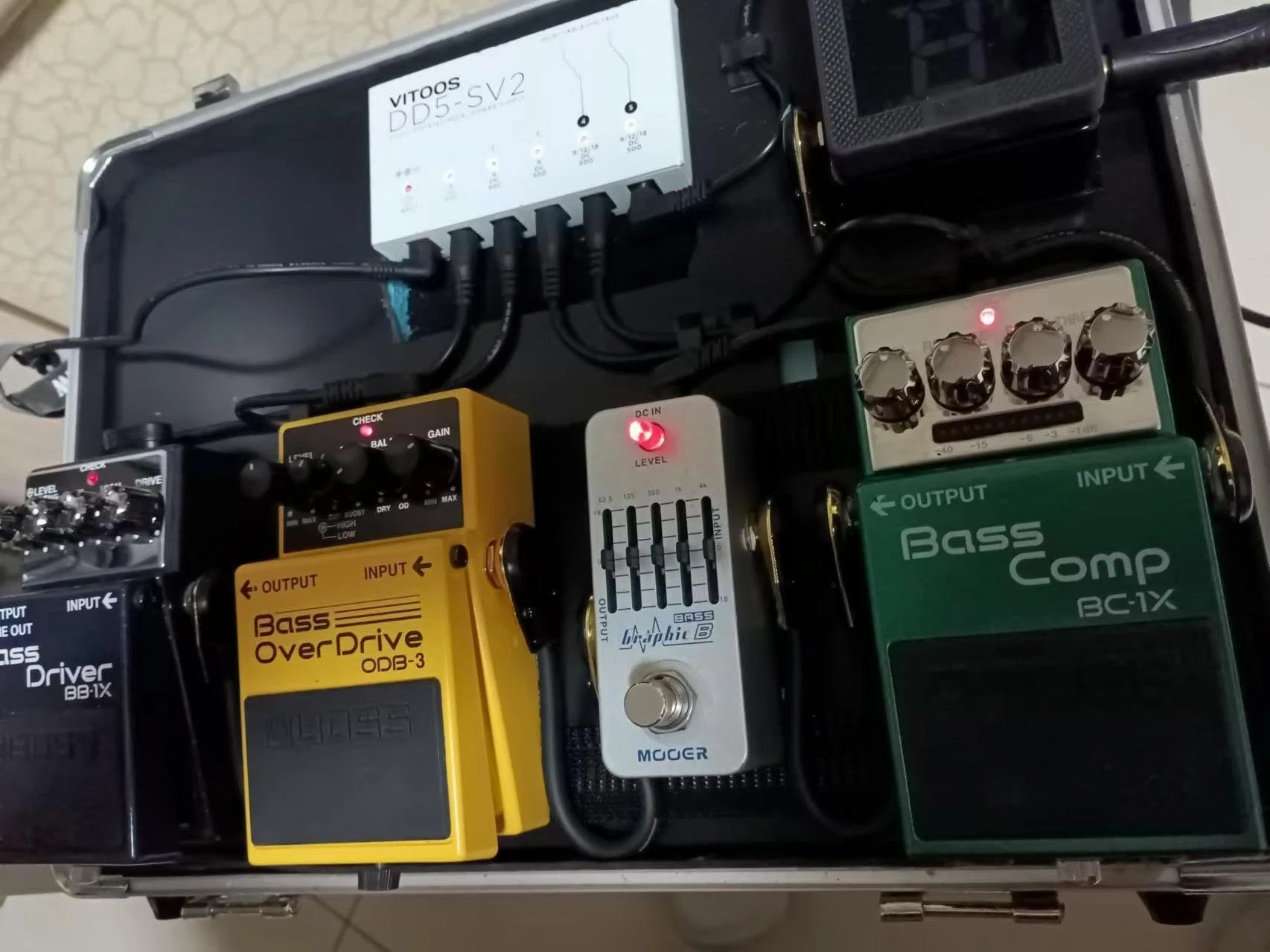 Line6 PODexpress Bassでミニマルなエフェクトボード構想してみた！｜Y