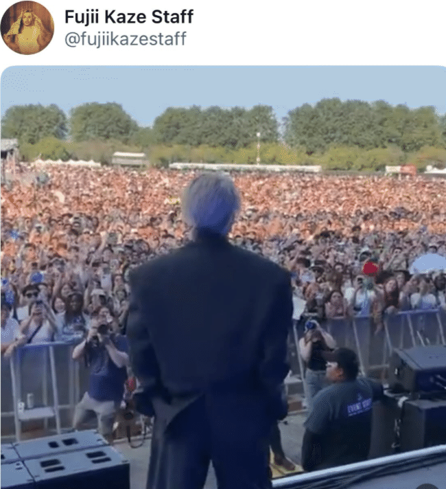 藤井風スタジャン（M）＆オマケ帽子とサードアイサングラス 藤井 風の“三つ目”サングラス IDEASWAMの作品に反響 | オリコン