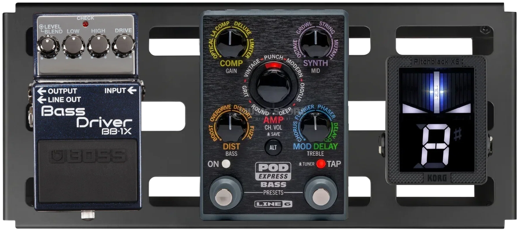 Line6 PODexpress Bassでミニマルなエフェクトボード構想してみた！｜Y