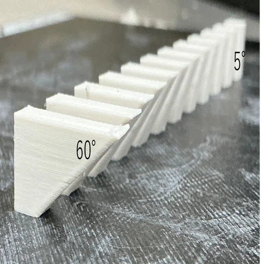 3Dプリンターの印刷テスト：OverhangとBridge｜Hiroyuki Hayashi