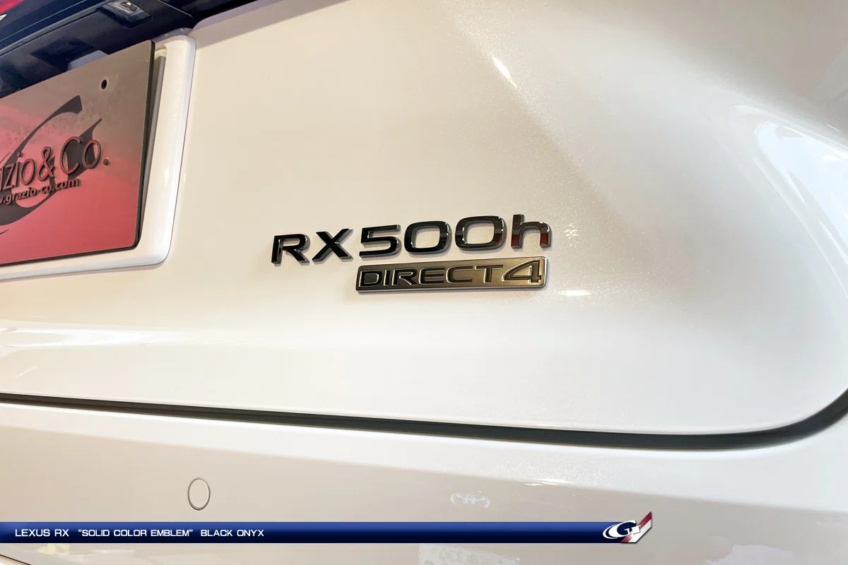 レクサスRX500h「エンブレムデアソベ」♬｜Grazio&Co.社長日記2.0