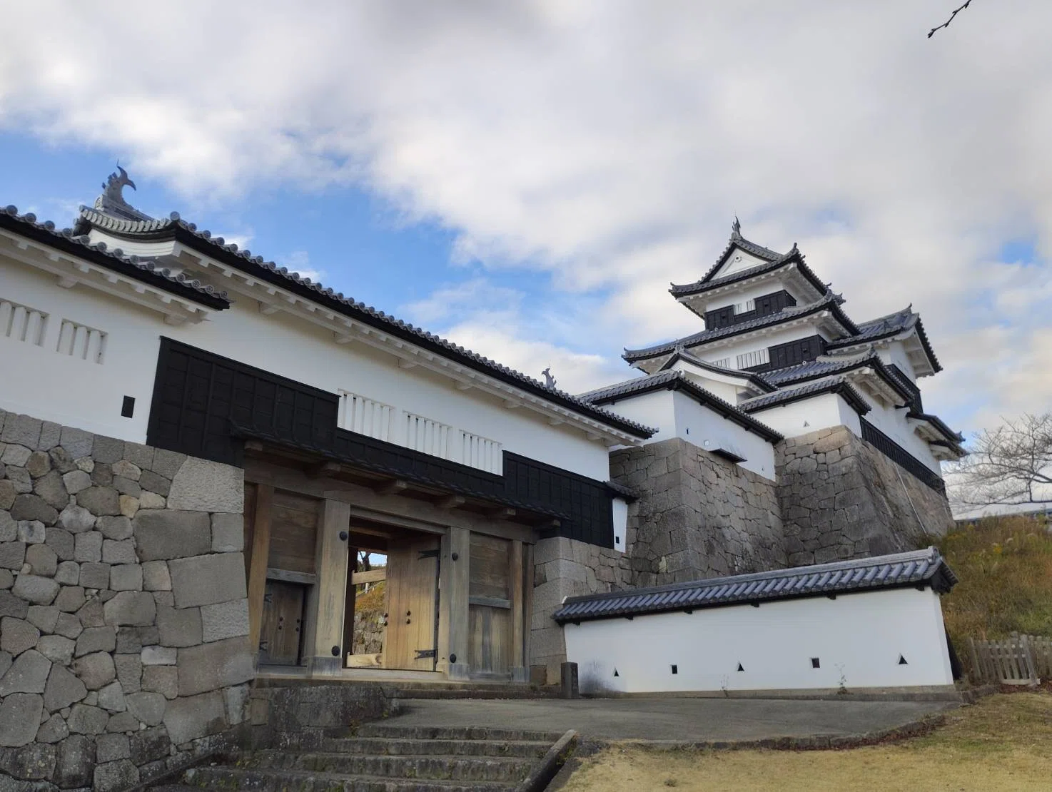 旅の記：2024年11月のツアー⑭白河小峰城（福島県白河市