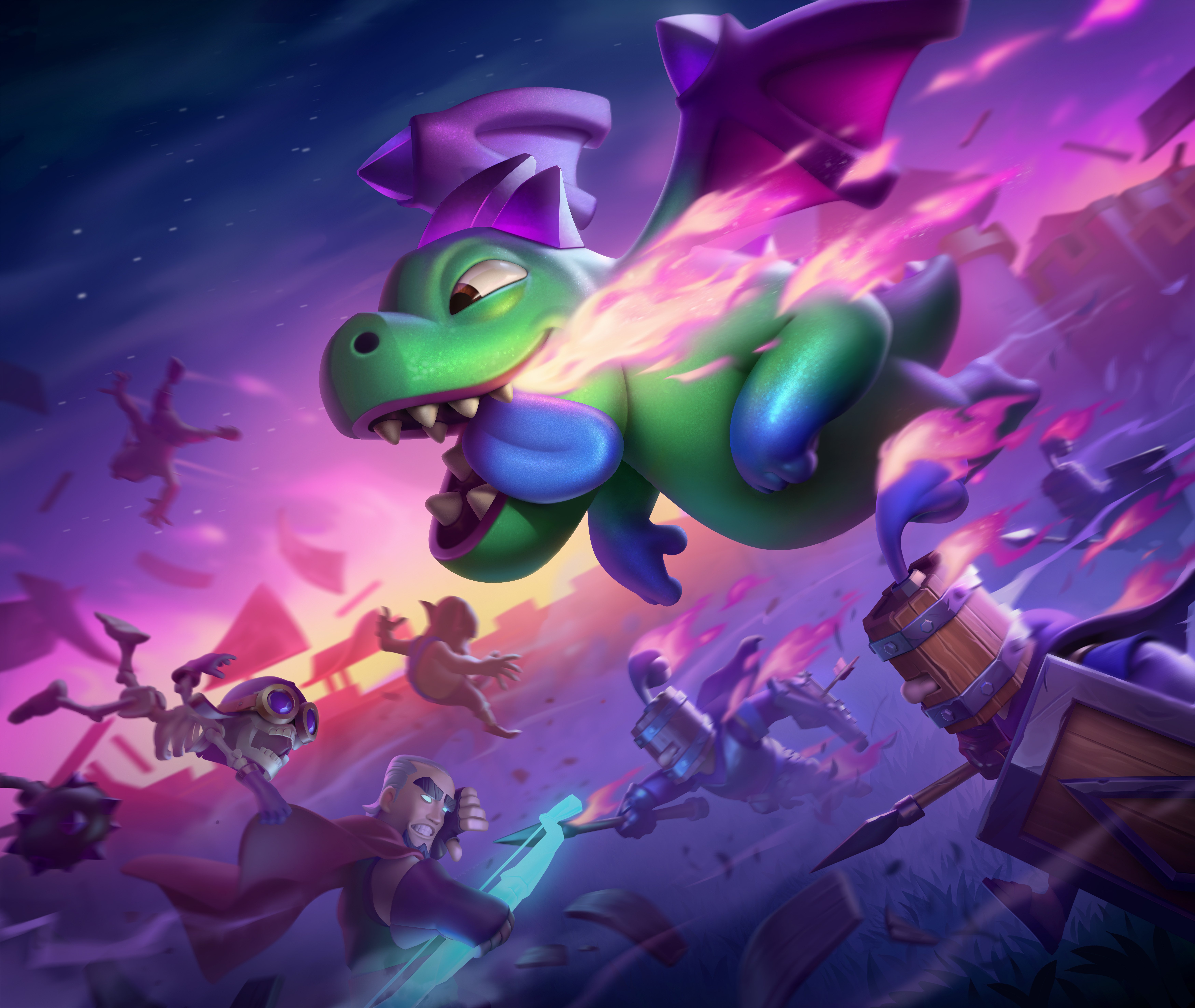 ベビードラゴンセット 〔クラッシュオブクラン〕 ベビードラゴンセット 〔クラッシュオブクラン〕 クラクラ』最新